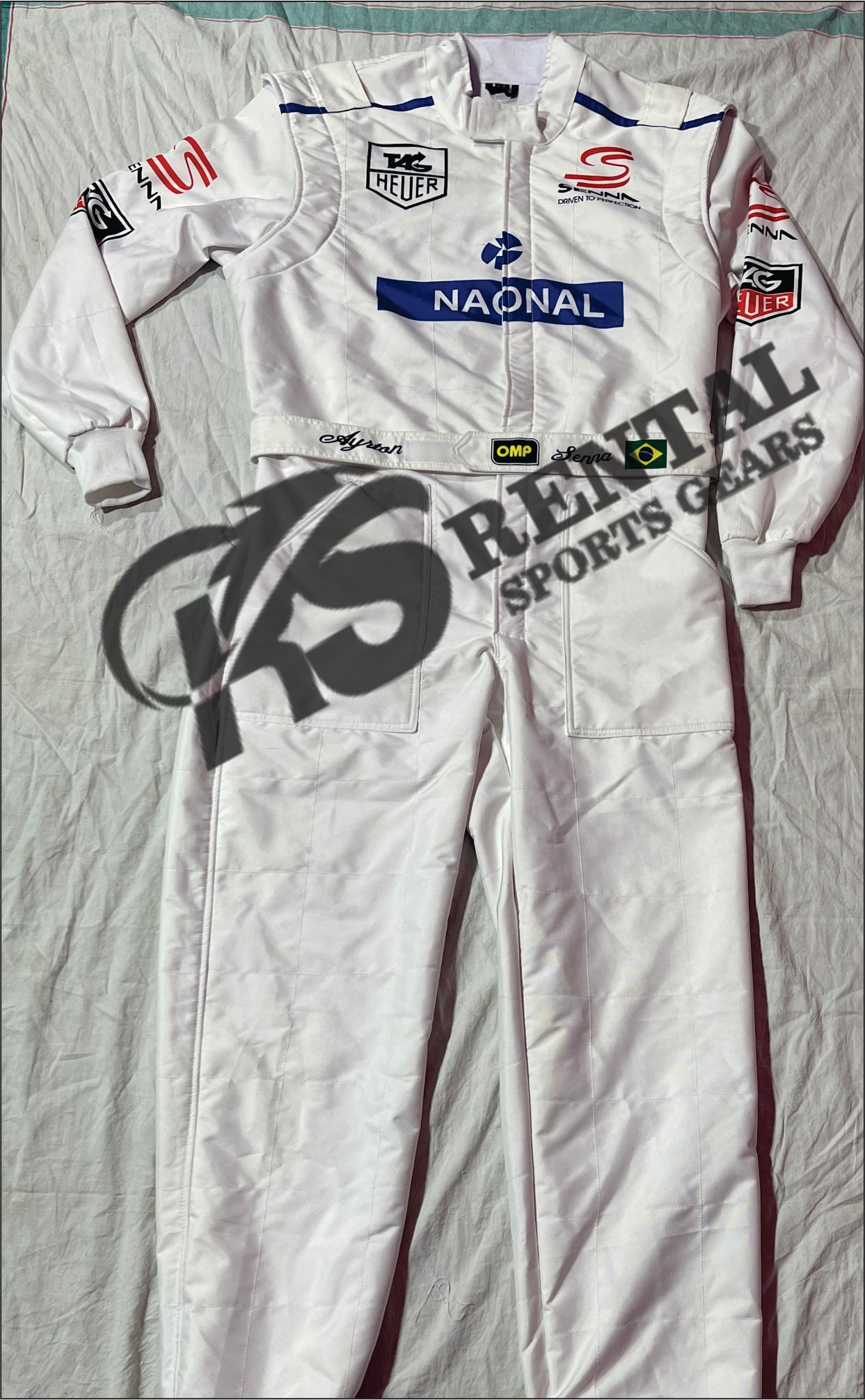 Ayrton Senna 1993 ParisBercy F1 Race Suit
