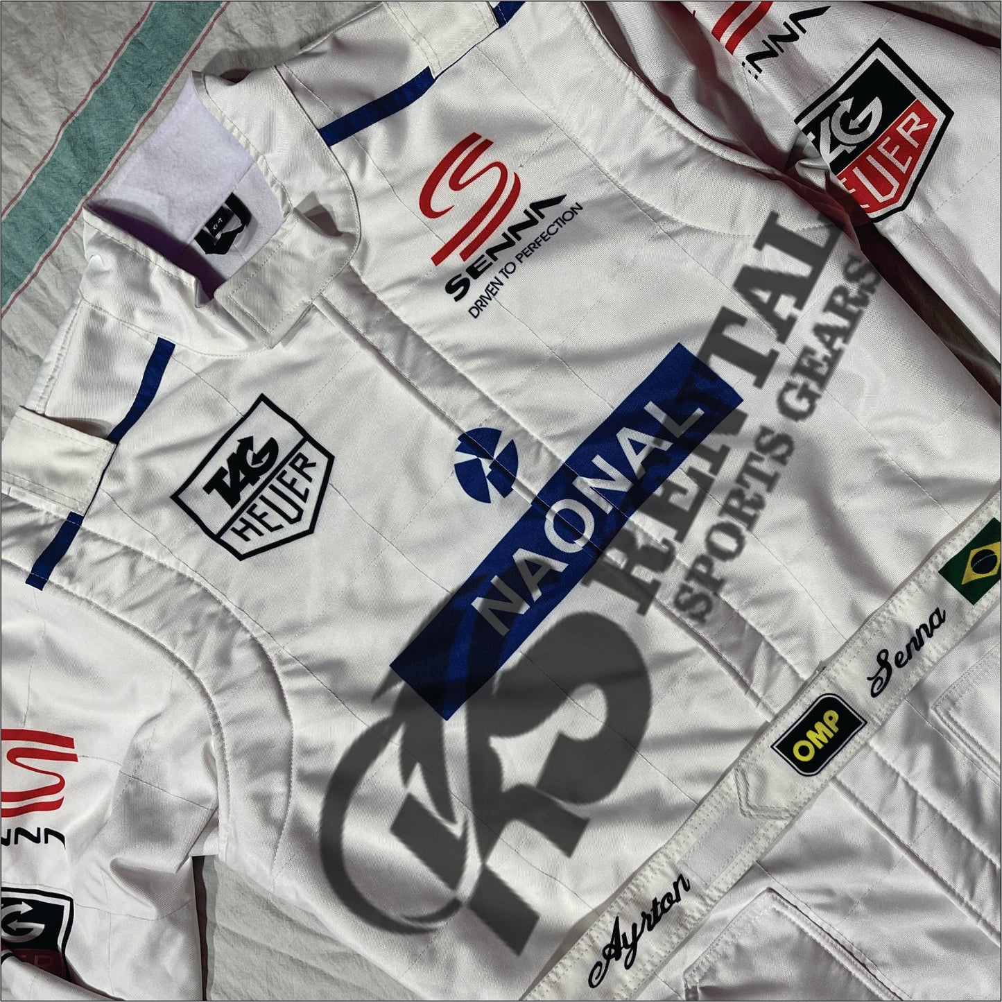 Ayrton Senna 1993 ParisBercy F1 Race Suit