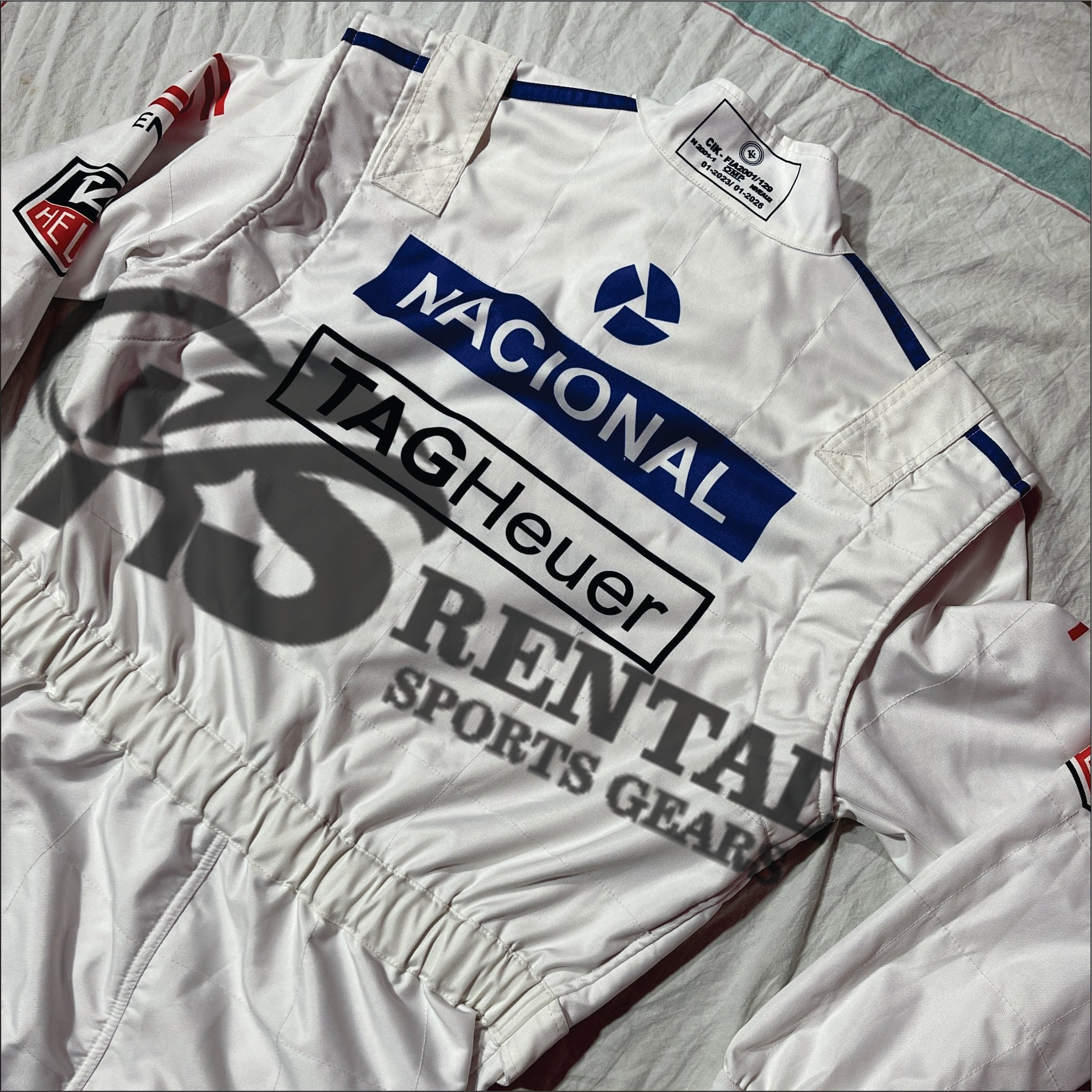 Ayrton Senna 1993 ParisBercy F1 Race Suit