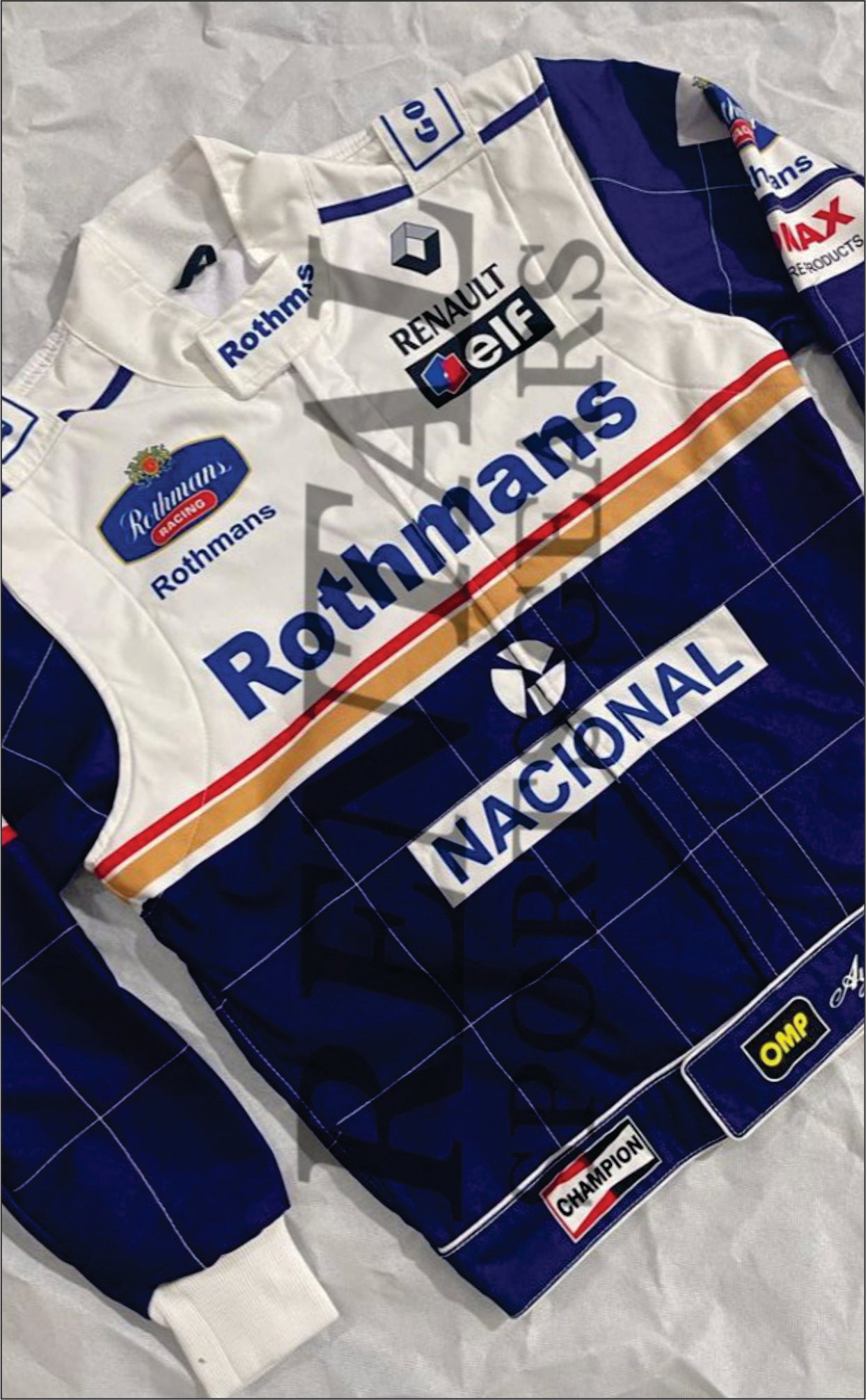 Ayrton Senna Rothmans 1994 F1 Williams Racing Jacket