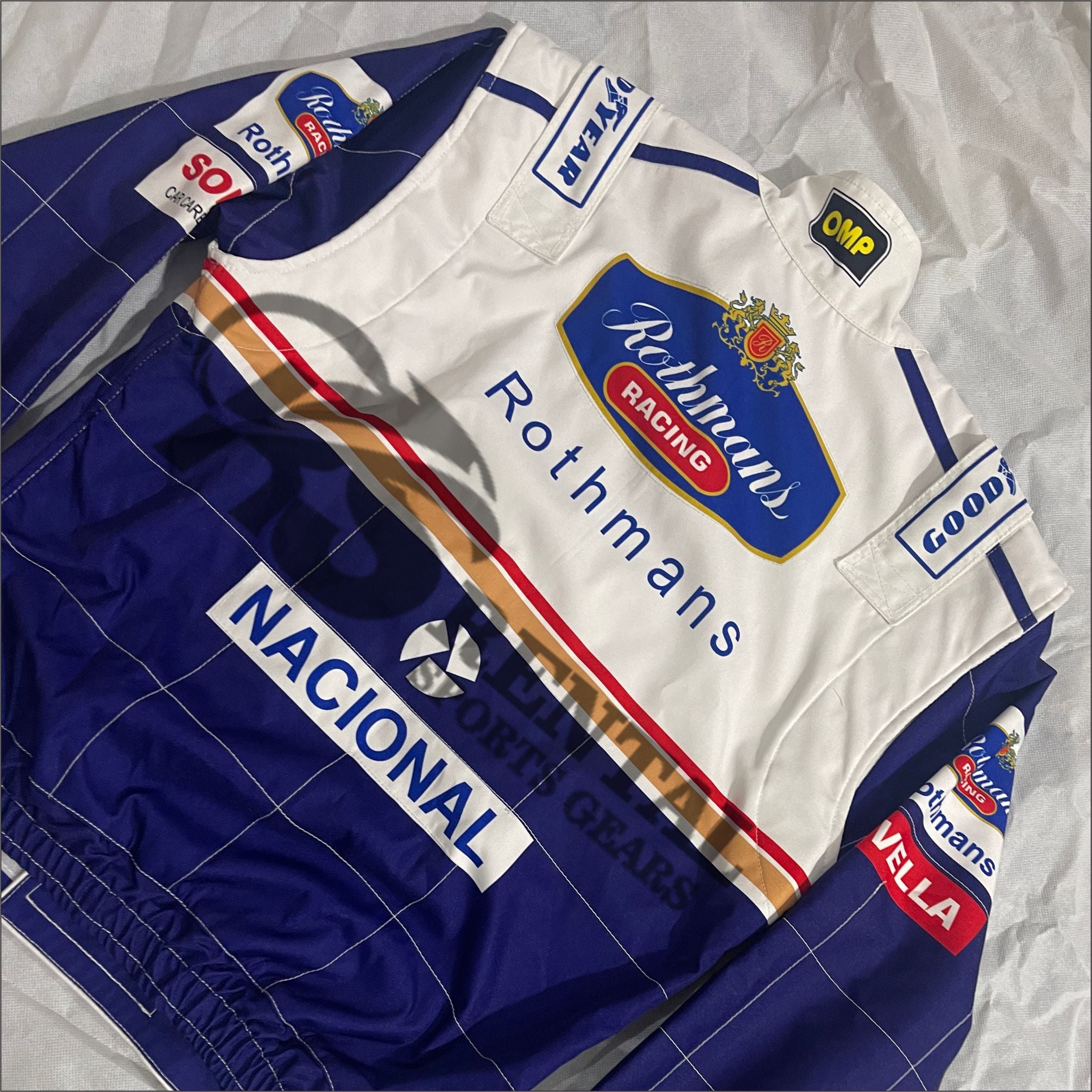 Ayrton Senna 1994 Racing Jacket Team Williams F1 Rothmans