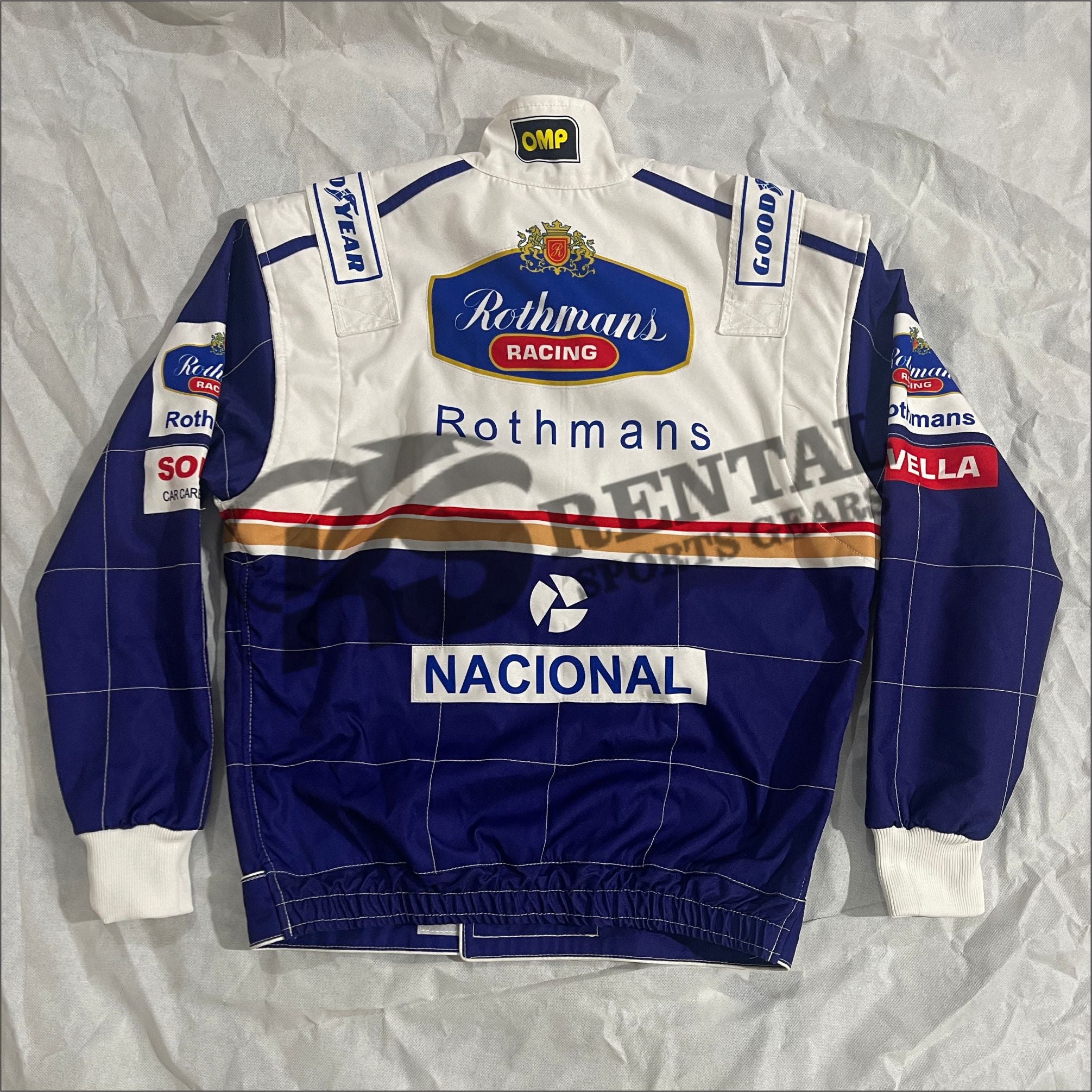 Ayrton Senna 1994 Racing Jacket Team Williams F1 Rothmans