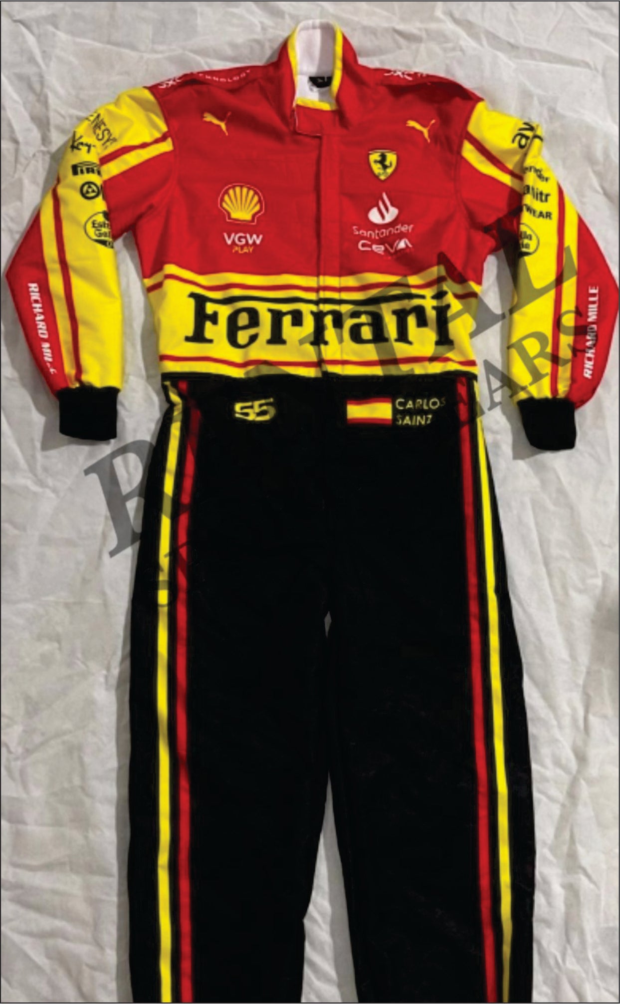 Carlos Sainz 2023 Scuderia Ferrari Monza GP F1 Race Suit