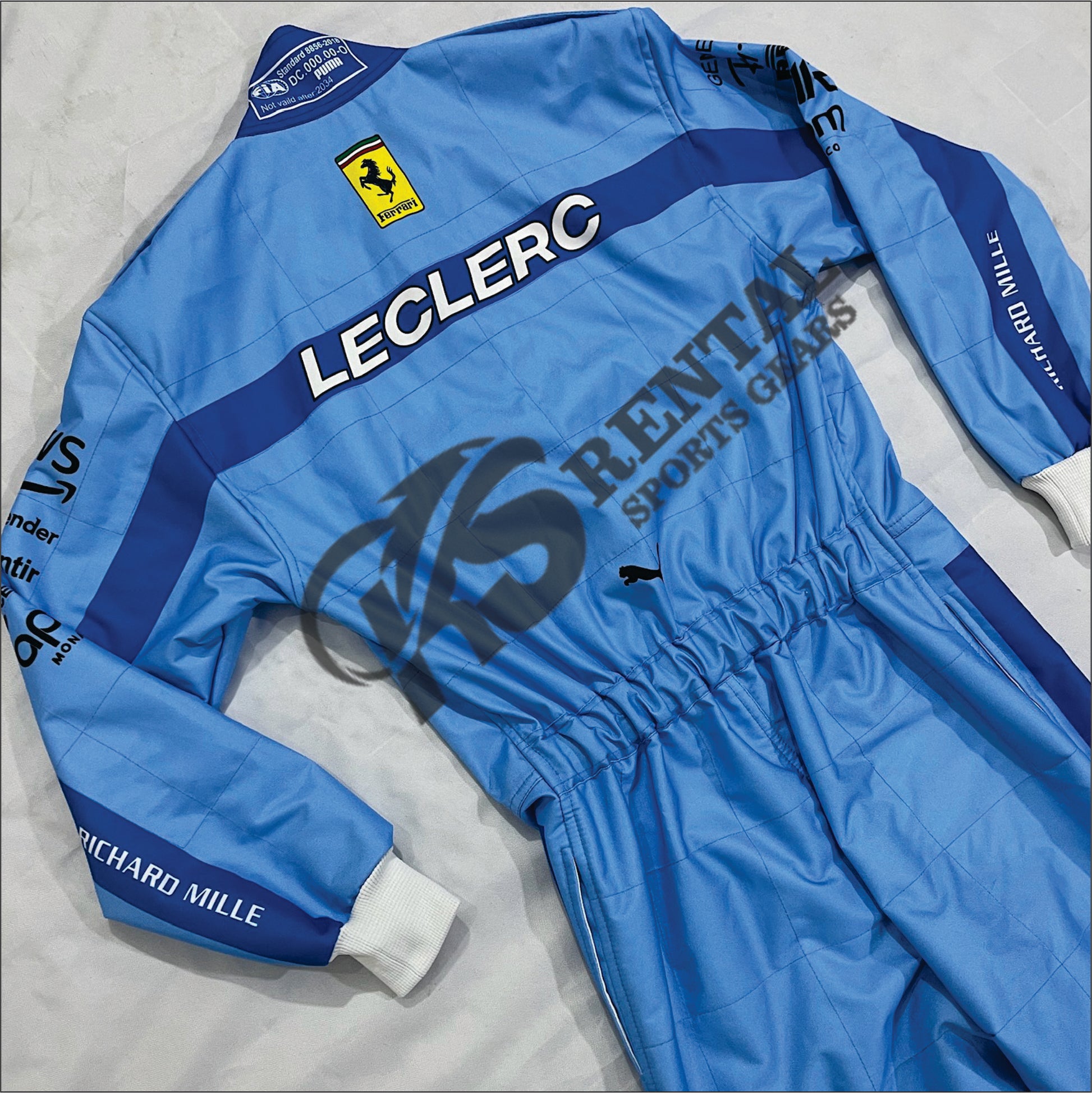 Charles Leclerc 2024 Miami GP Scuderia Ferrari HP F1 Racing Suit