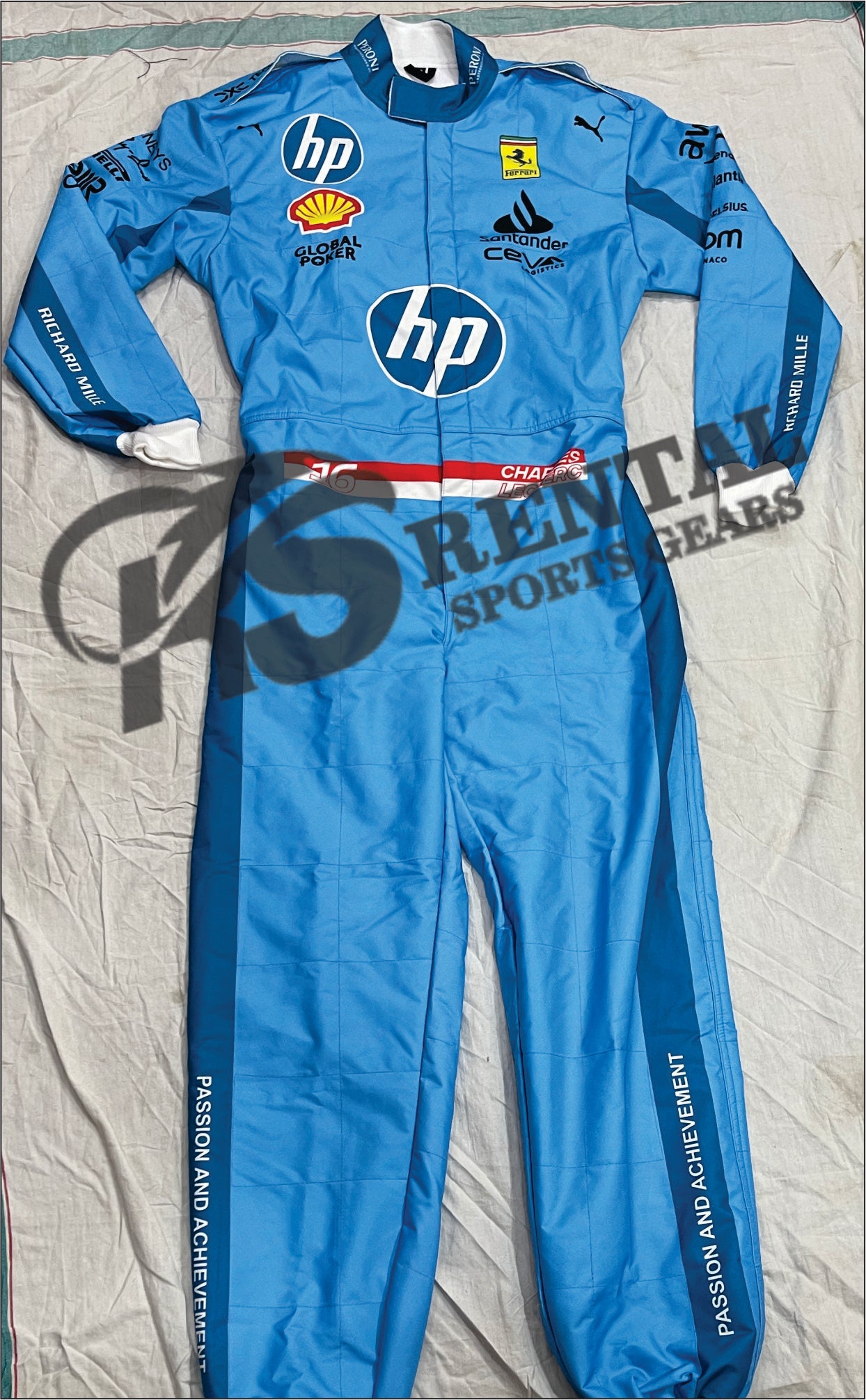 Charles Leclerc 2024 Miami GP Scuderia Ferrari HP F1 Racing Suit