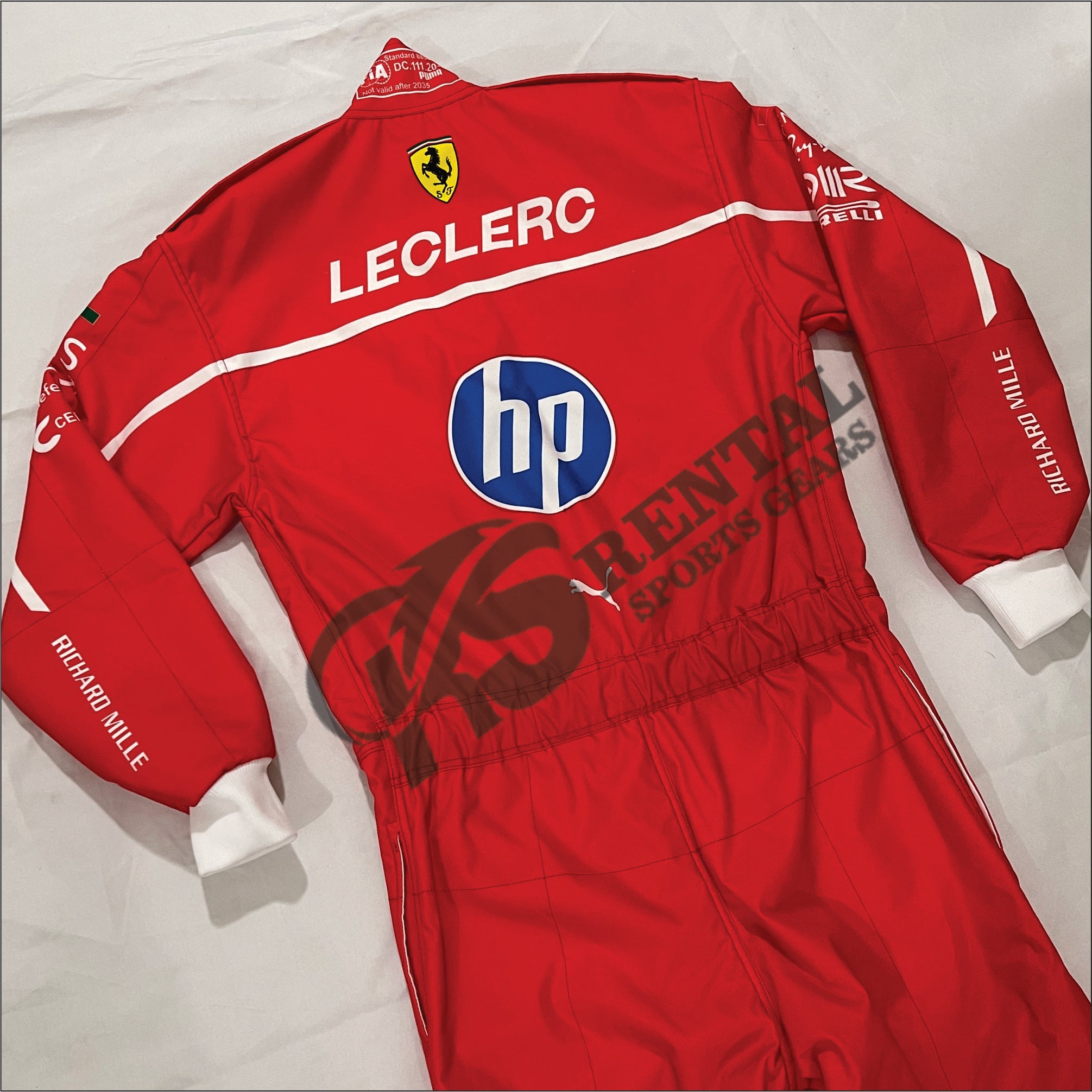 Charles Leclerc 2025 Scuderia Ferrari Hp F1 Race Suit