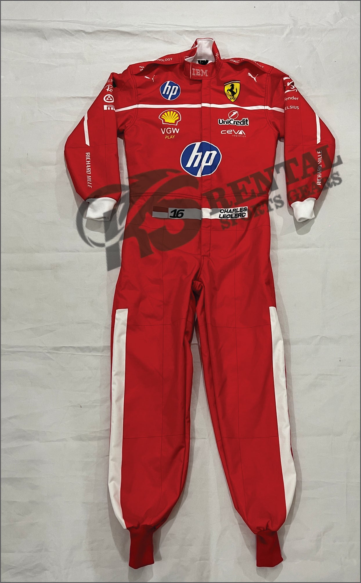 Charles Leclerc 2025 Scuderia Ferrari Hp F1 Race Suit
