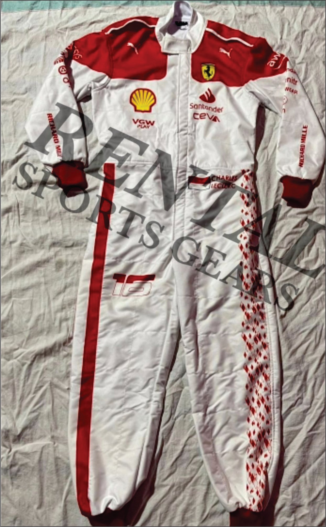 Charles Leclerc Scuderia Ferrari 2023 Monaco Grand Prix Race Suit