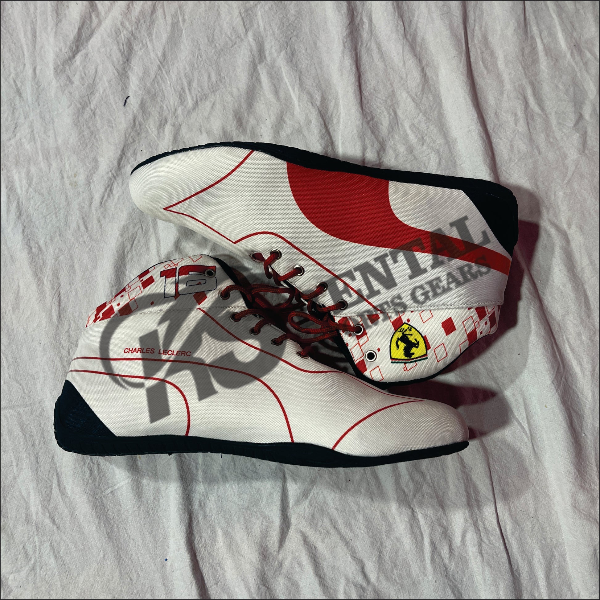 Charles Leclerc 2023 Monaco Grand Prix Race Boots ferrari