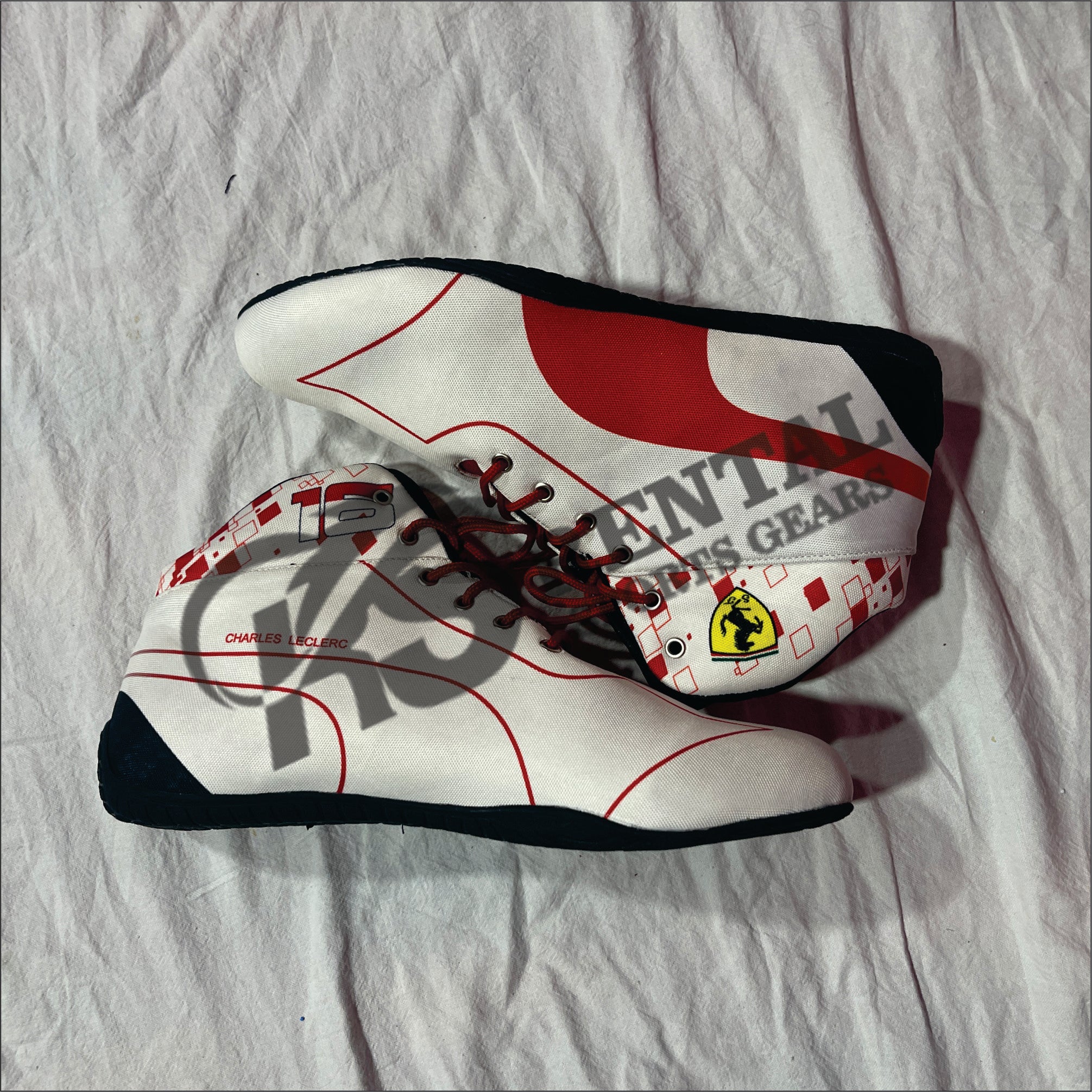 Charles Leclerc 2023 Monaco Grand Prix Race Boots ferrari