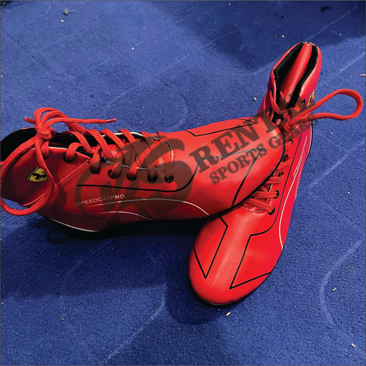 Charles Leclerc Ferrari Race Boots Shoes 2024