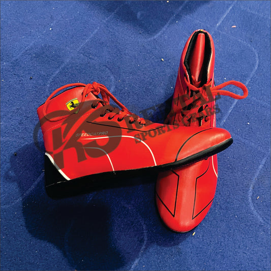 Charles Leclerc Ferrari Race Boots Shoes 2024