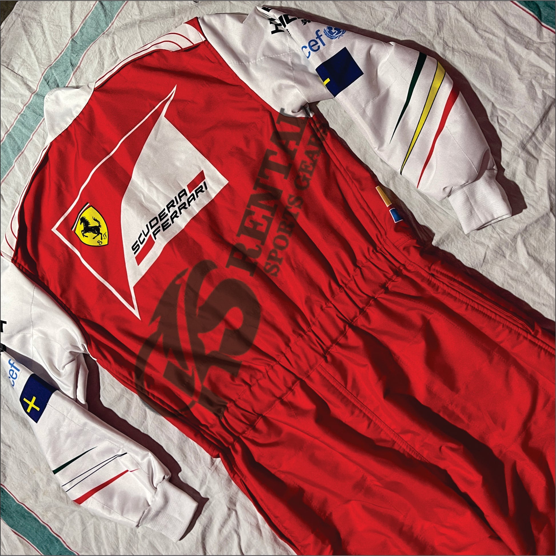 Fernando Alonso 2014 F1 Ferrari Abu Dhabi GP Race Suit