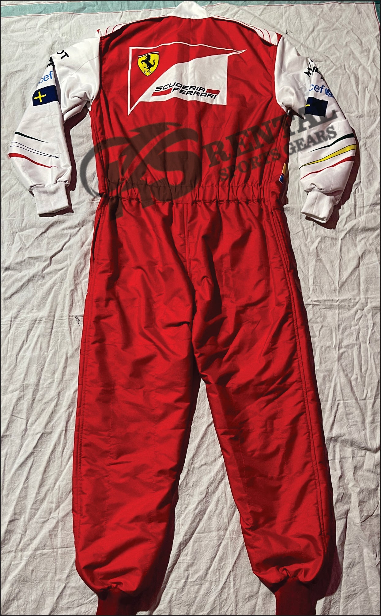 Fernando Alonso 2014 F1 Ferrari Abu Dhabi GP Race Suit