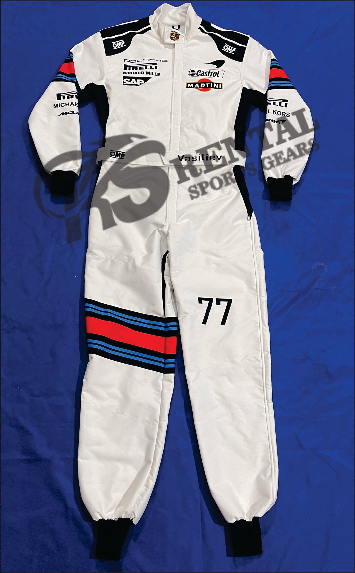 Fernando Alonso 2021 Martini Racing karting Suit