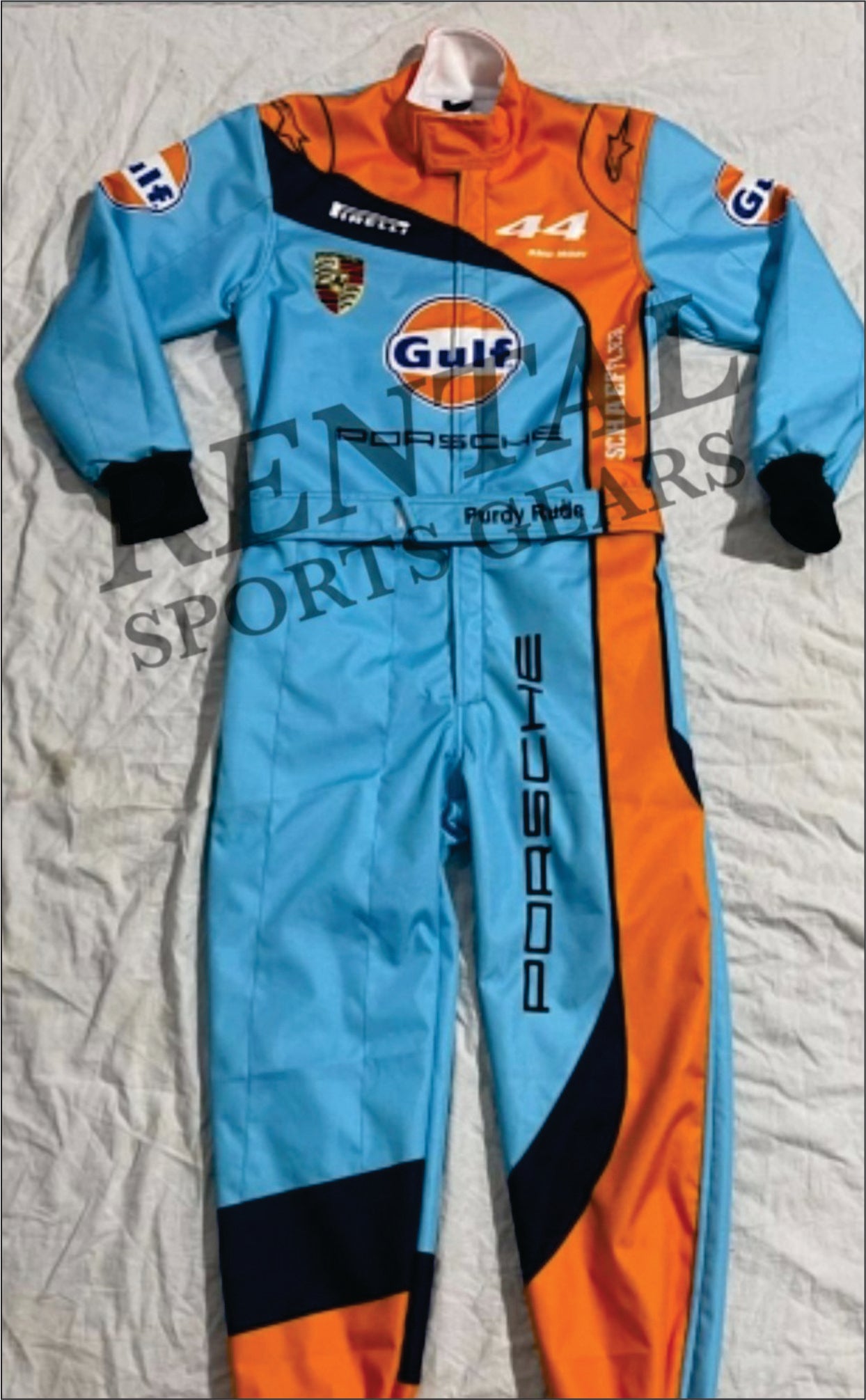 Fernando Alonso Gulf Porsche Motorsports Race Suit
