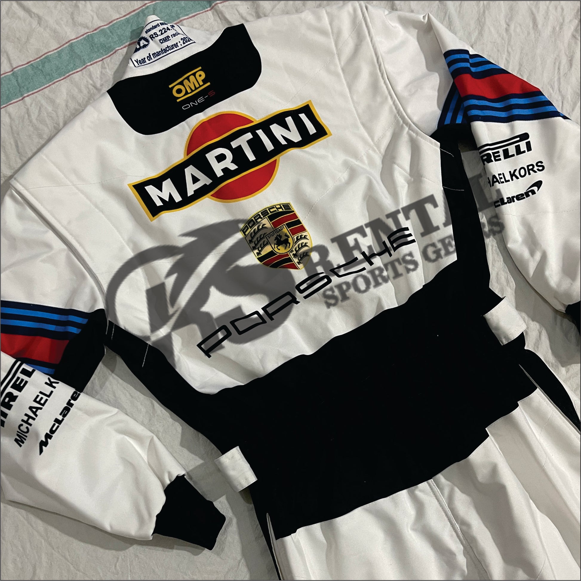 Fernando Alonso 2021 Martini Racing F1 Race Suit