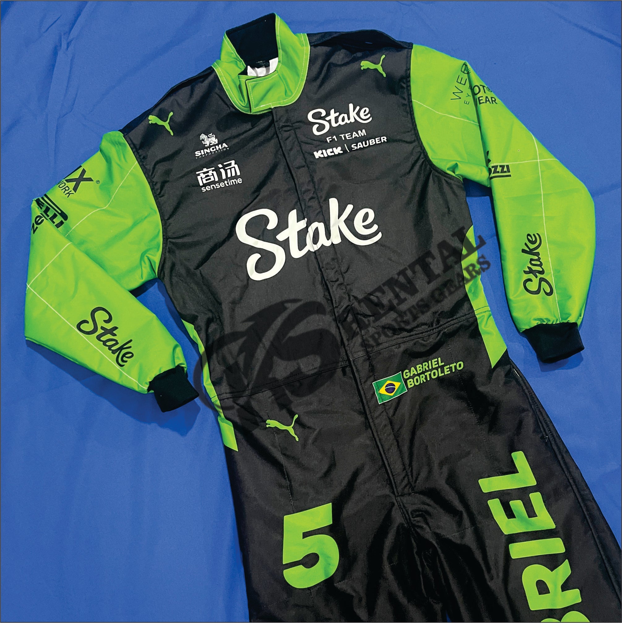 Gabriel Bortoleto 2025 Stake F1 Team Racing Suit
