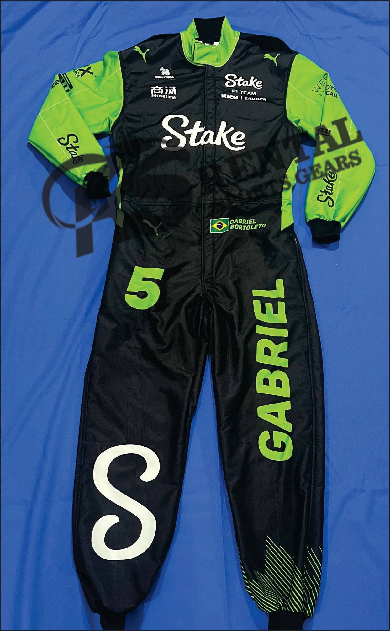 Gabriel Bortoleto 2025 Stake F1 Team Racing Suit