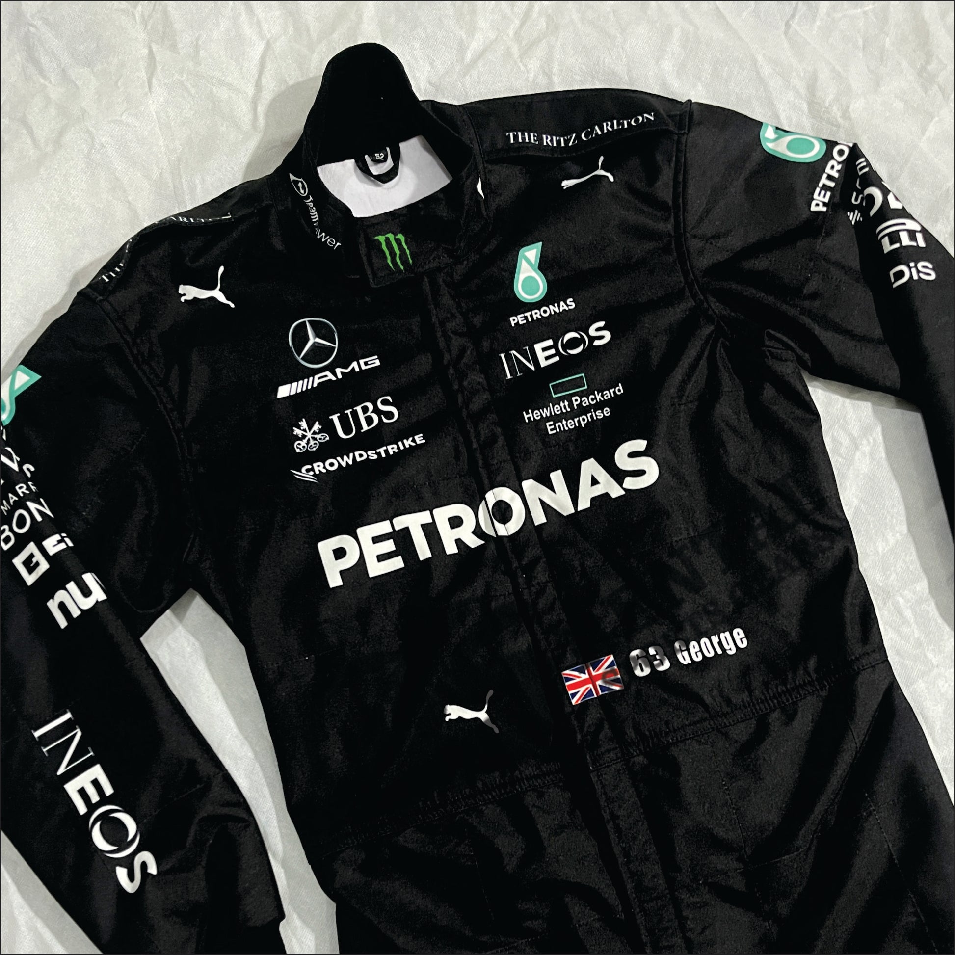 George Russell 2025 Mercedes-AMG Petronas Replica Race Suit