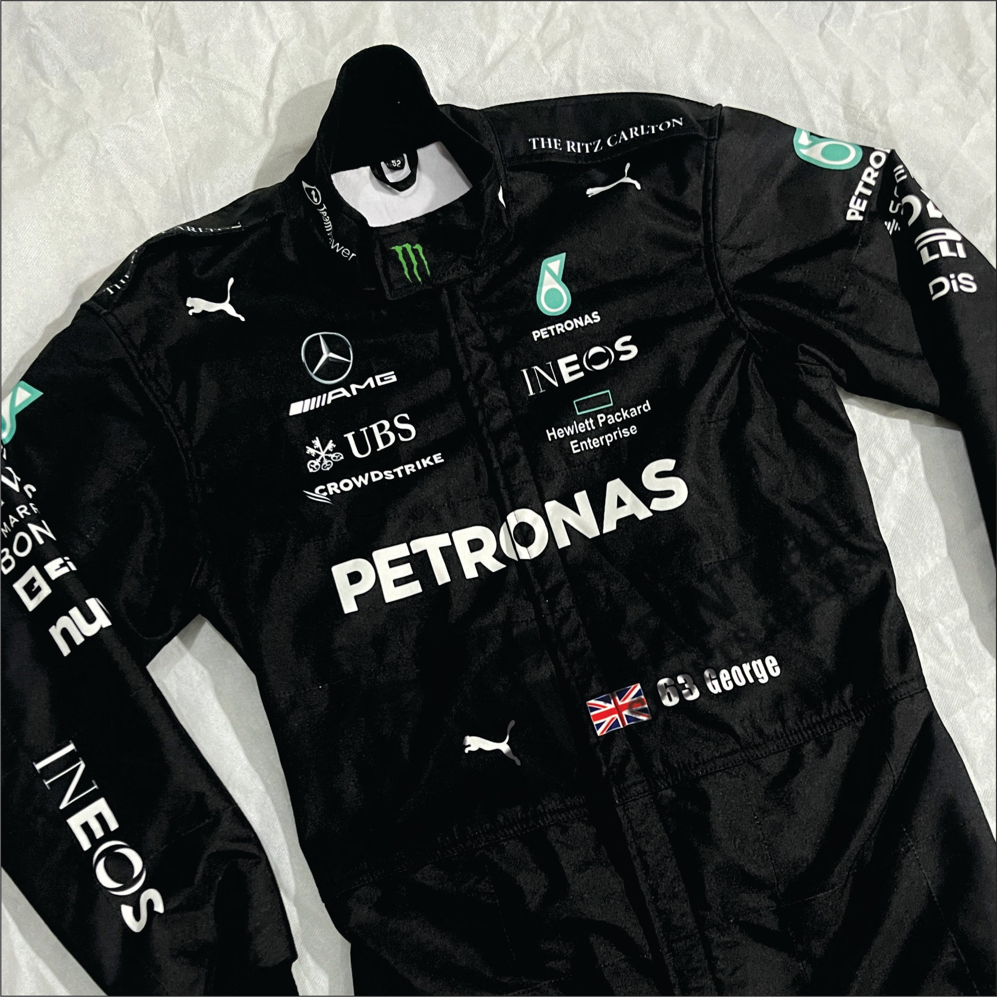 George Russell 2025 Mercedes-AMG Petronas Replica Race Suit