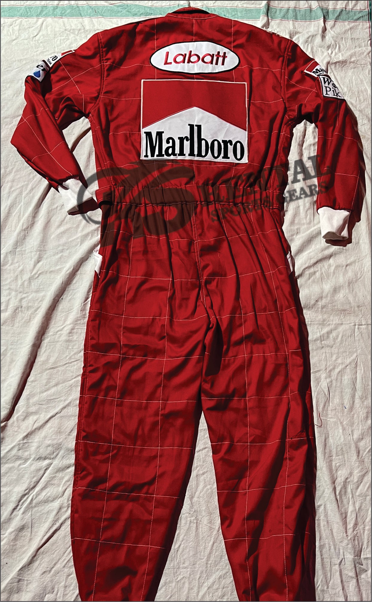 Gilles Villeneuv 1978 Embroidery F1 Race Suit