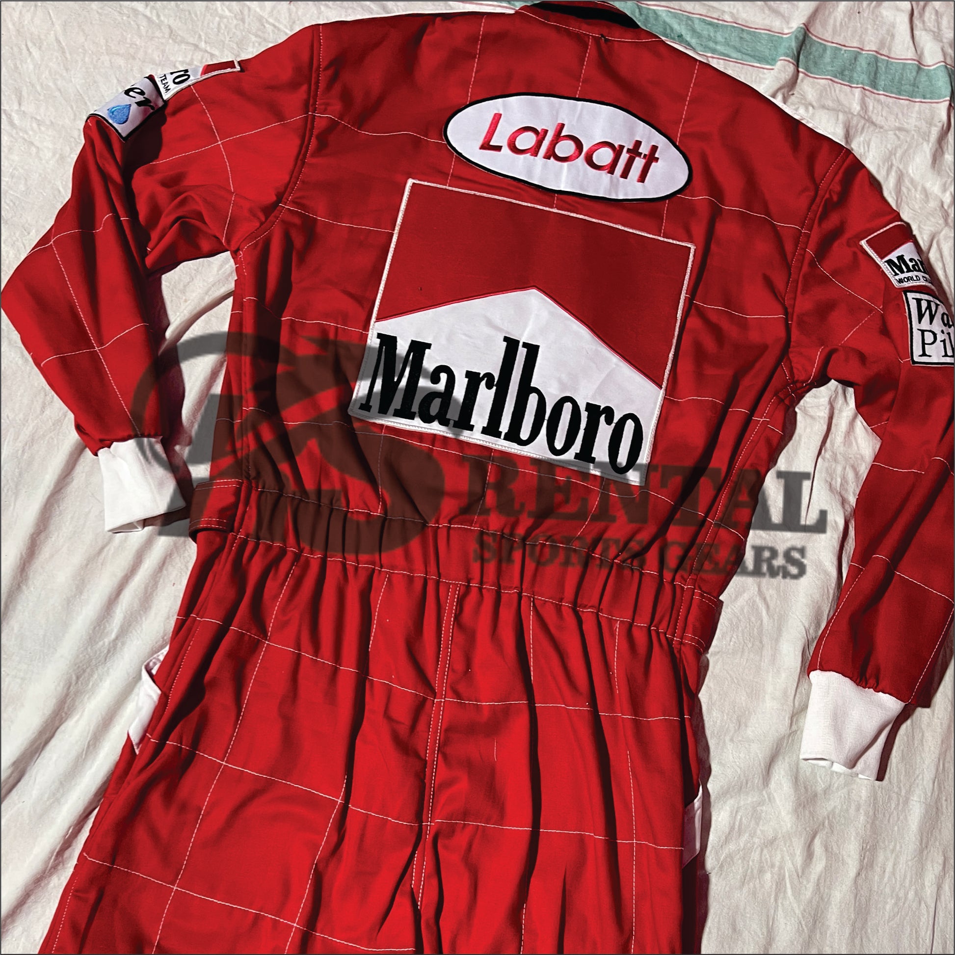 Gilles Villeneuv 1978 Embroidery F1 Race Suit