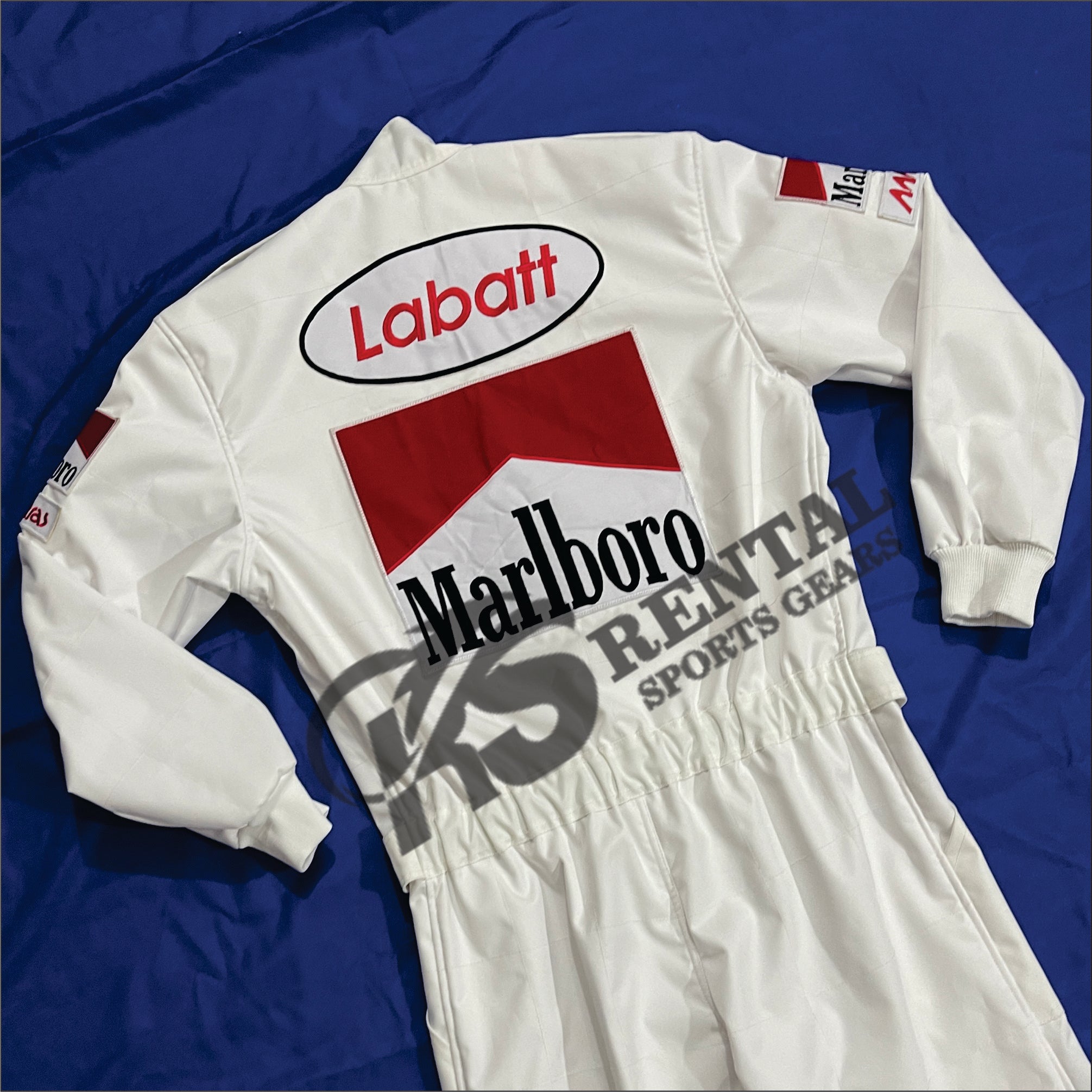 Gilles Villeneuve 1970 SMEG F1 Embroidered suit