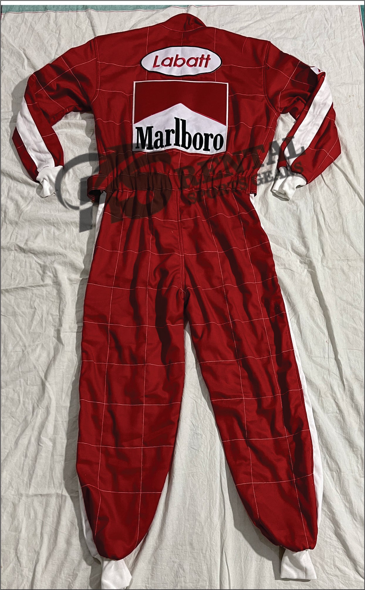 Gilles Villeneuve F1 Embroidery Race Suit