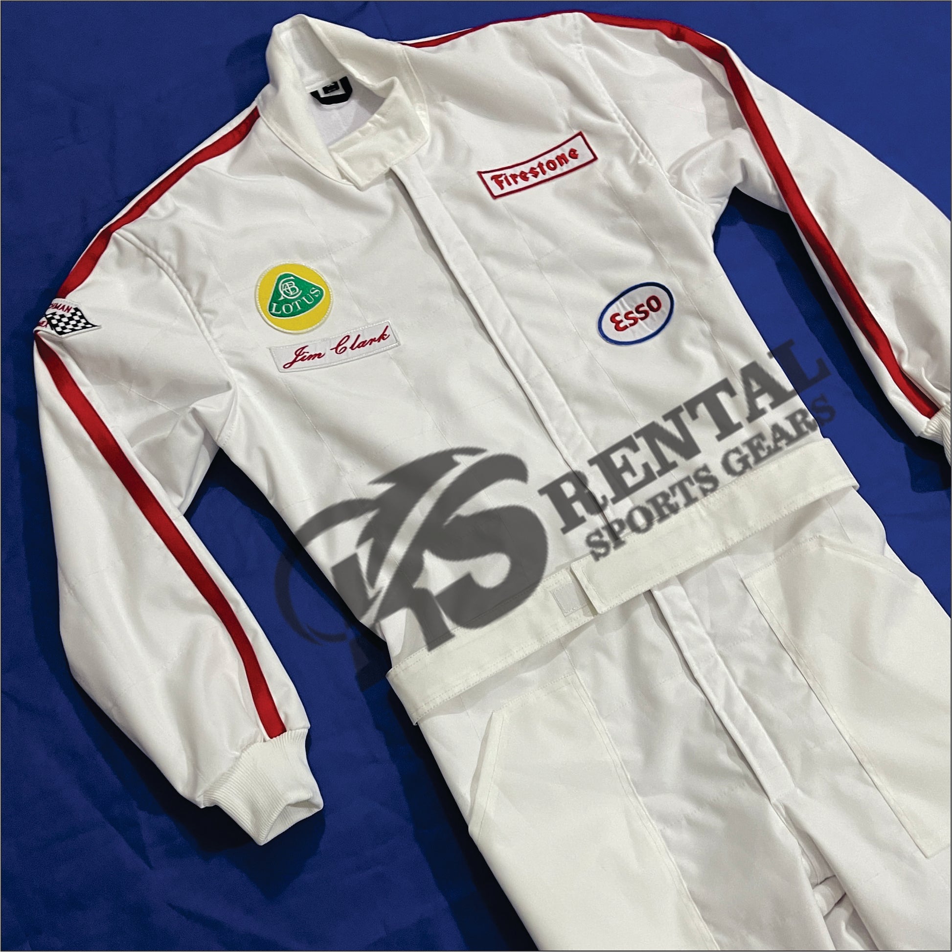 Jim Clark 1993 F1 Team lotus Embroidery race suit