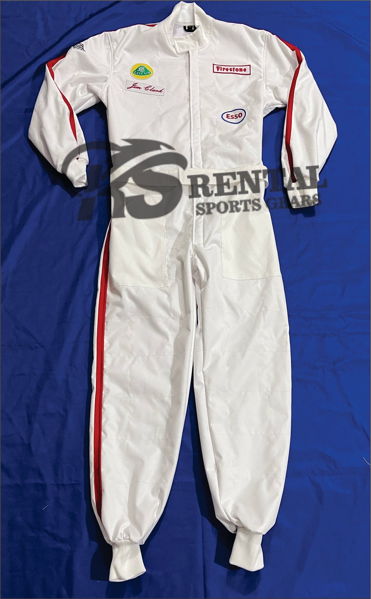 Jim Clark 1993 F1 Team lotus Embroidery race suit