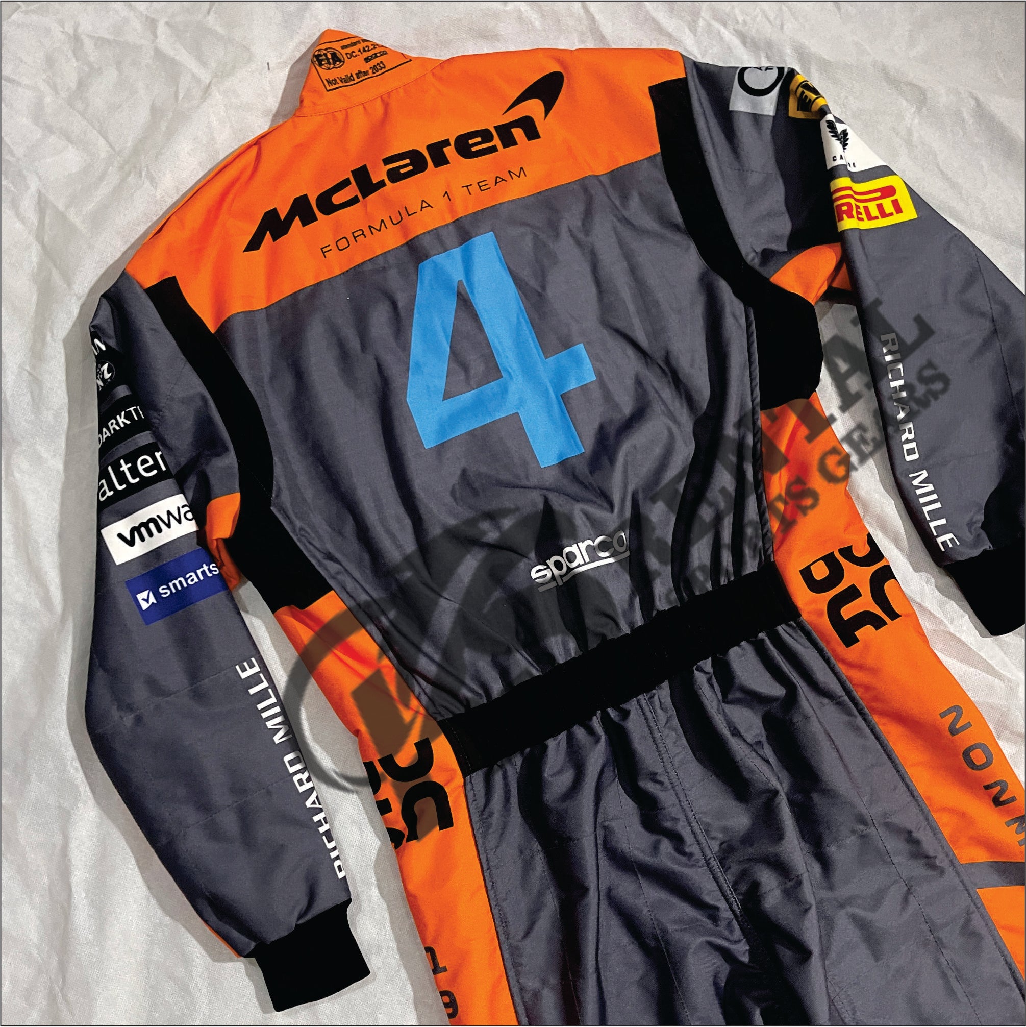 Lando Norris 2023 F1 Racing Team Mclaren Suit