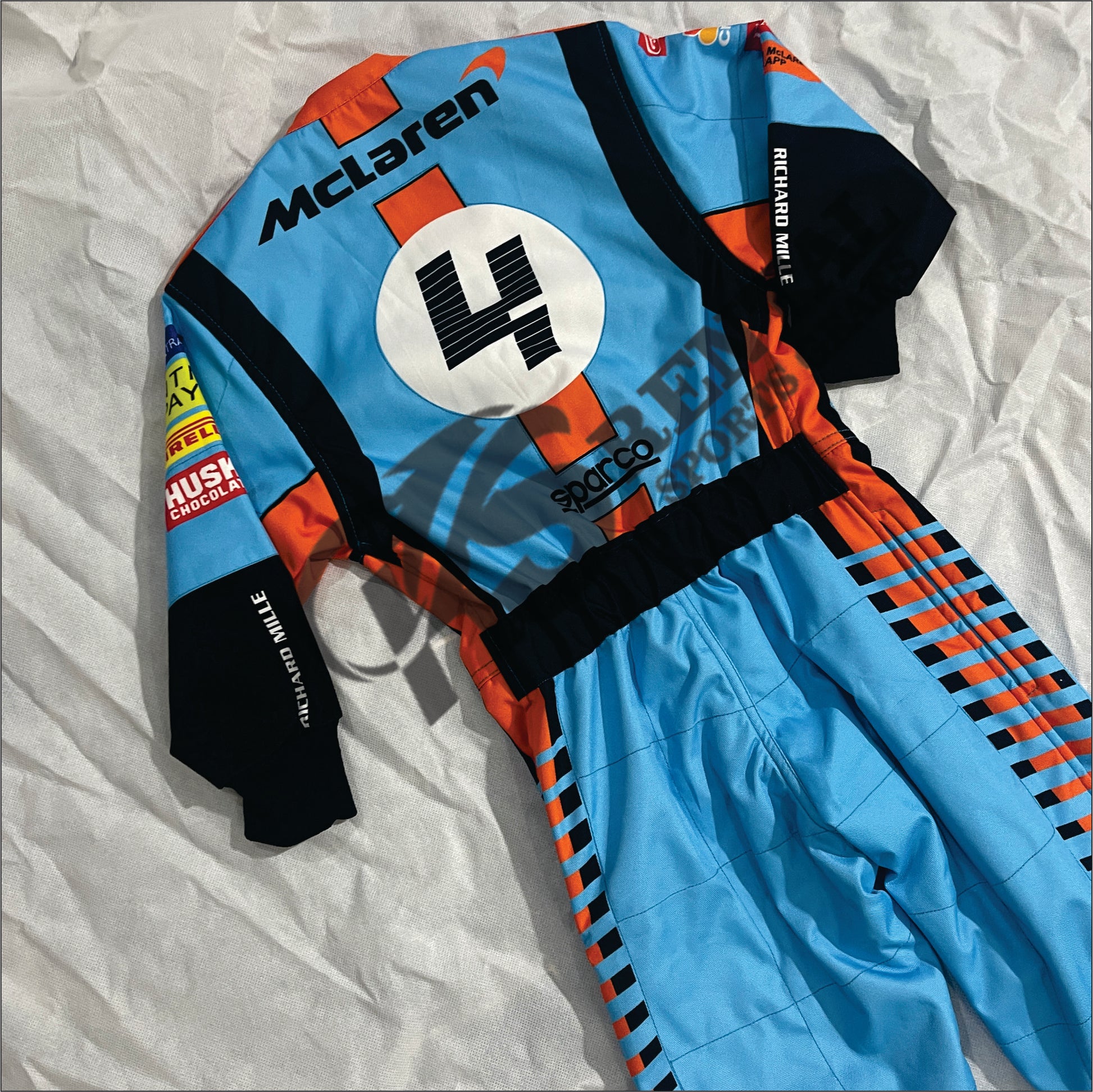 Lando Norris McLaren 2021 Monaco GP F1 Race Suit