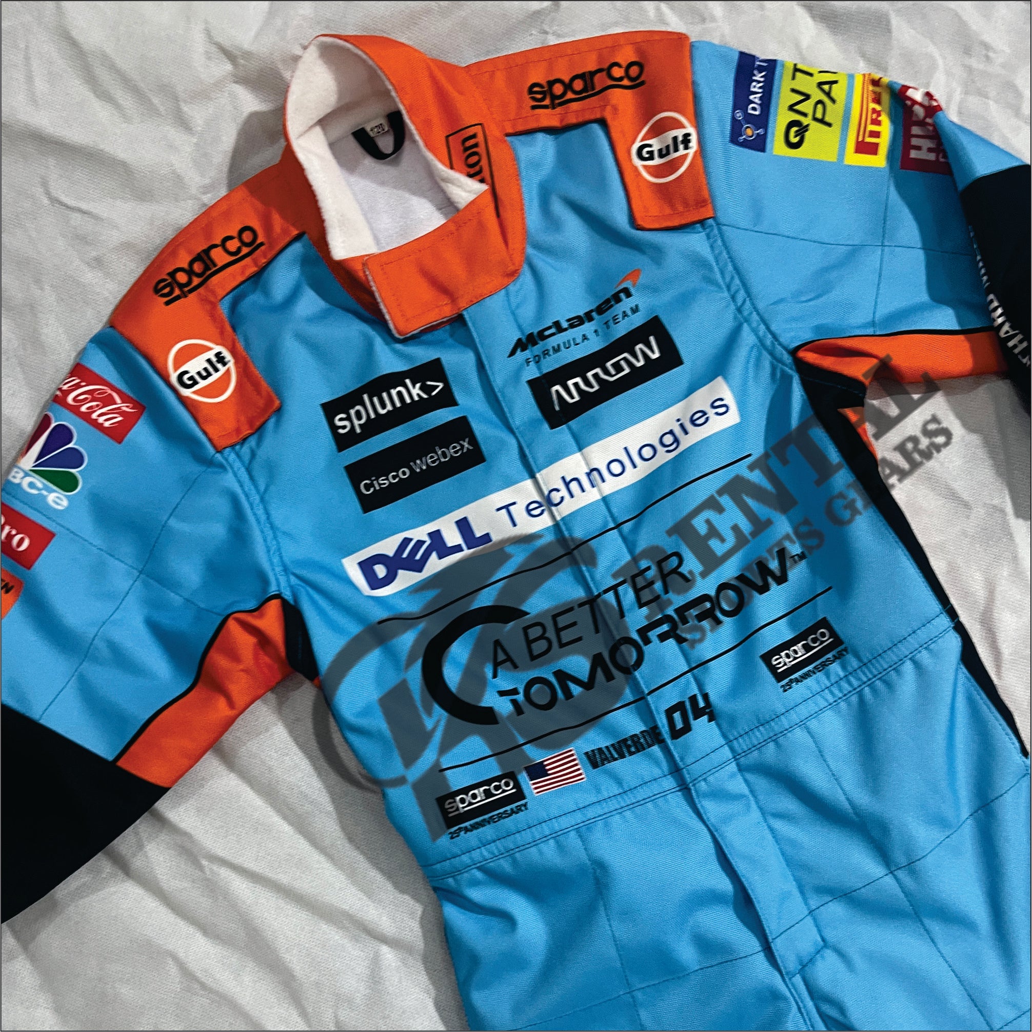 Lando Norris McLaren 2021 Monaco GP F1 Race Suit