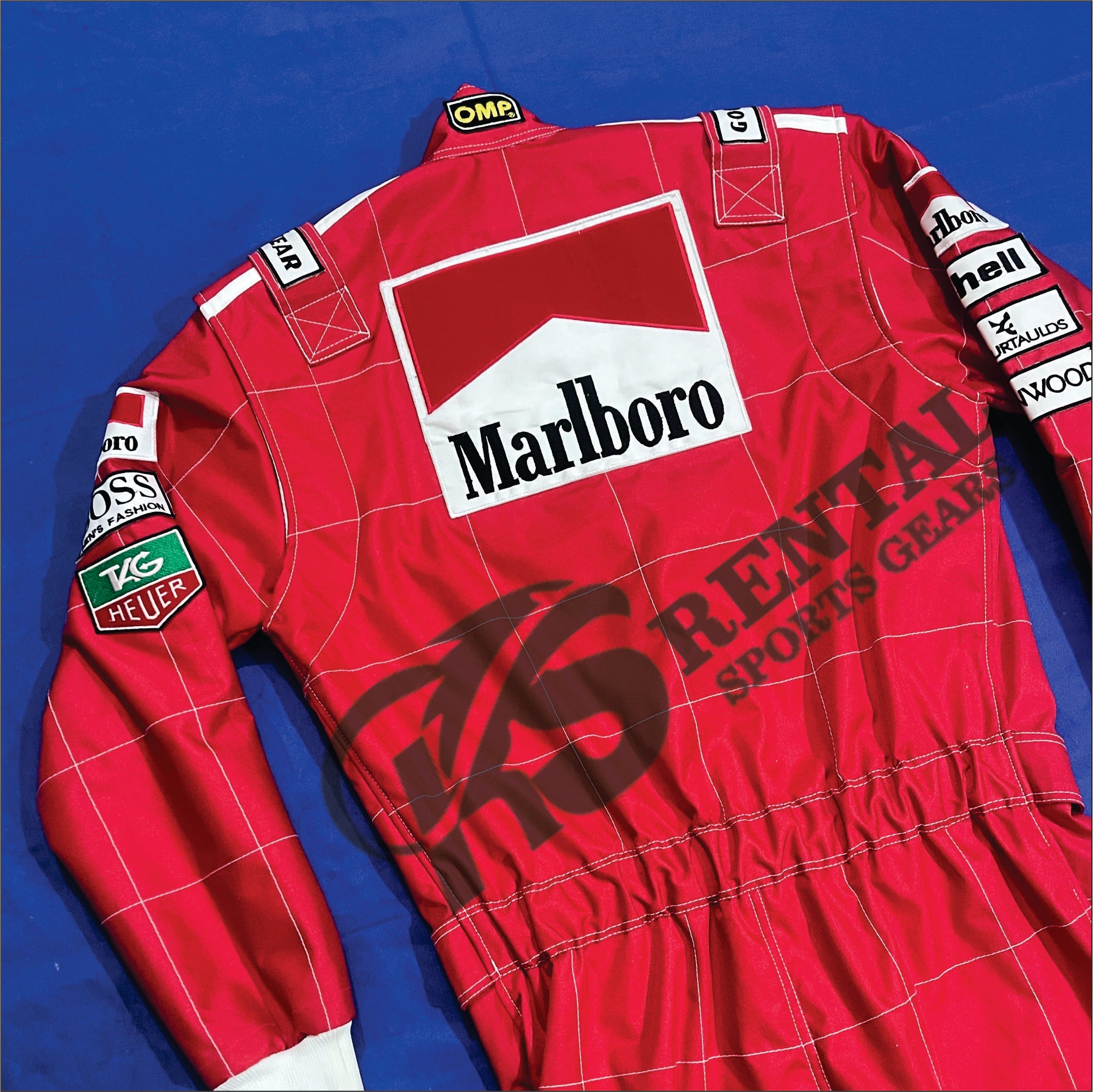 Martin brundle F1 Monaco Grand Prix 1994 Embroidery suit