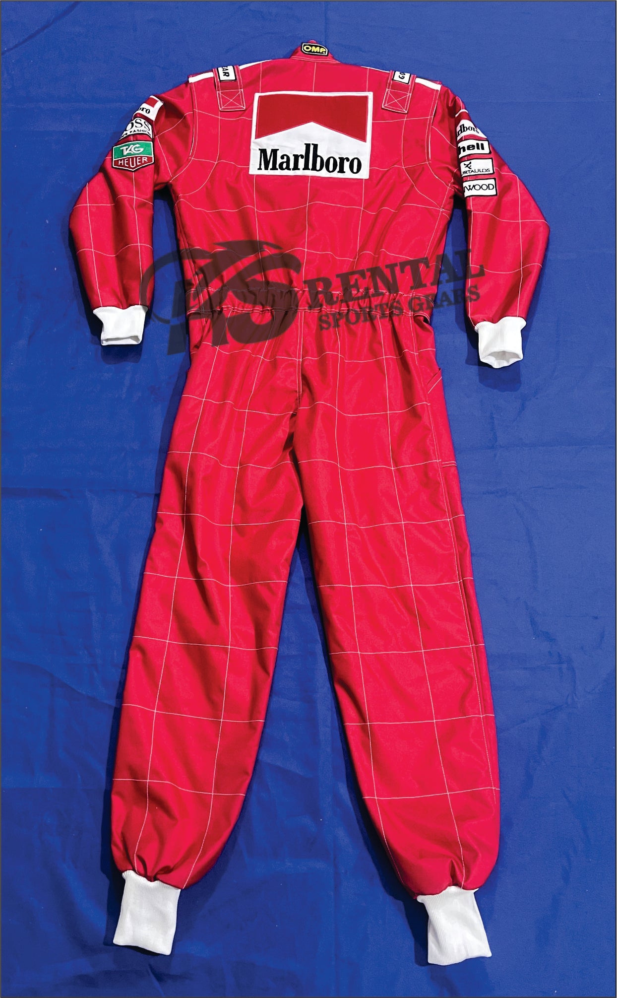 Martin brundle F1 Monaco Grand Prix 1994 Embroidery suit