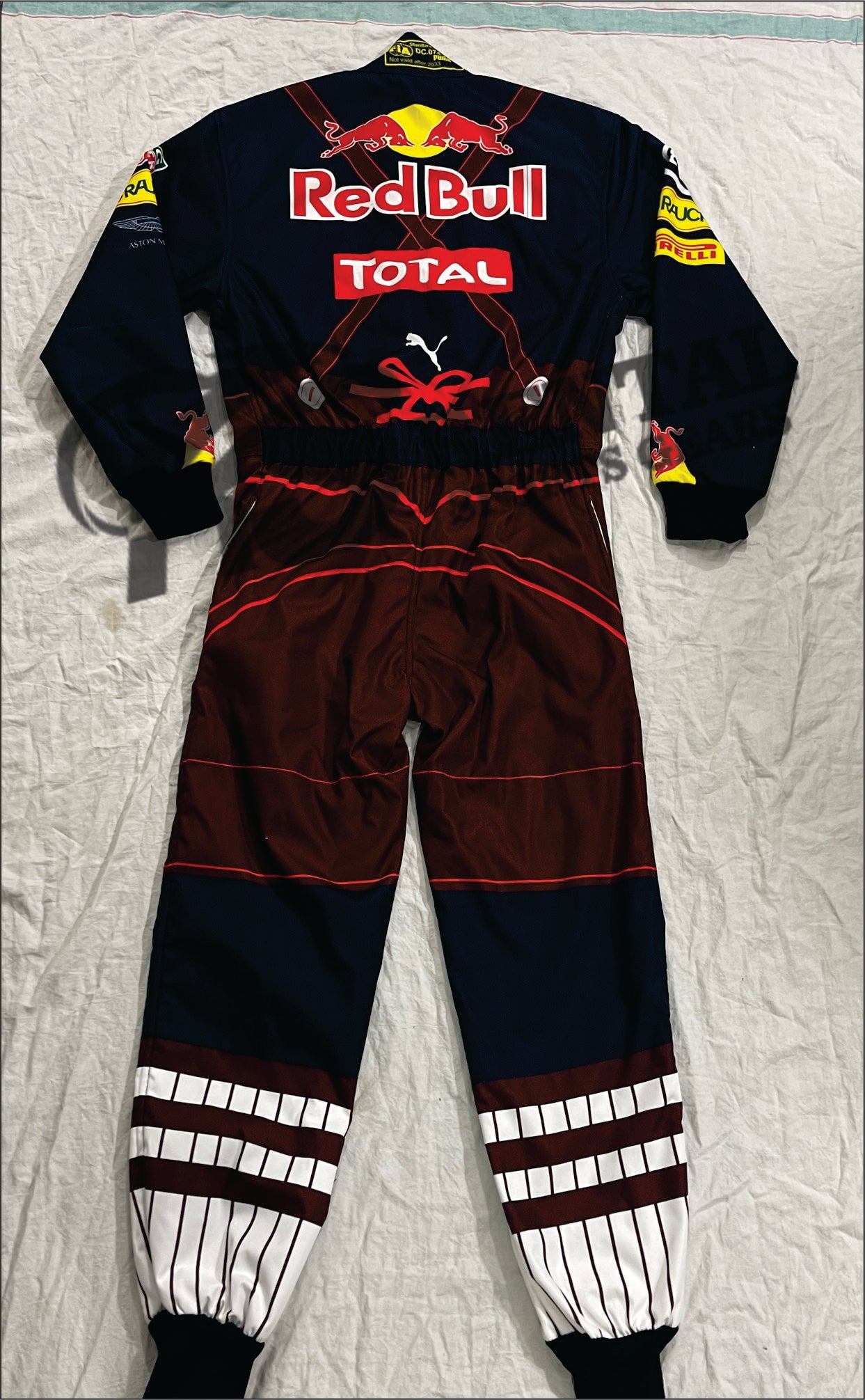 Max Verstappen 2016 F1 Red Bull in Lederhosen Racing race suit