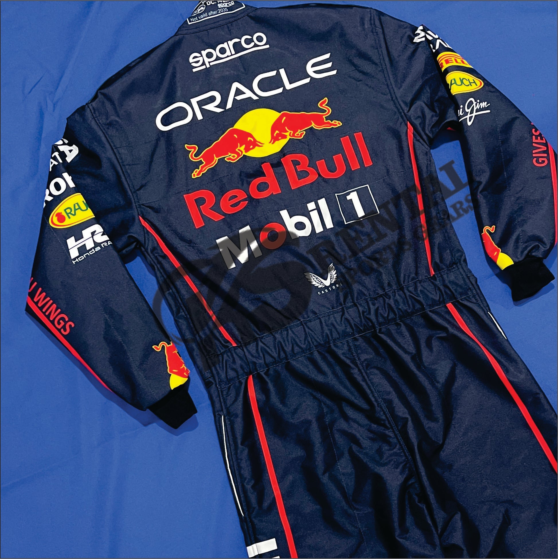 Max Verstappen 2025 F1 Racing Suit Red Bull