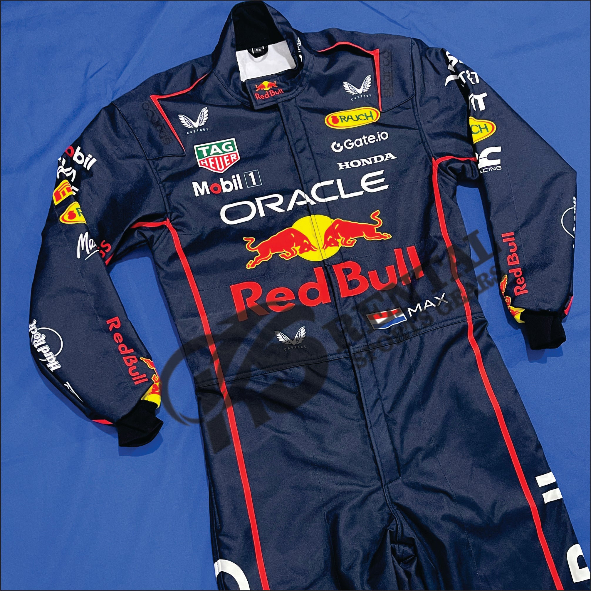 Max Verstappen 2025 F1 Racing Suit Red Bull