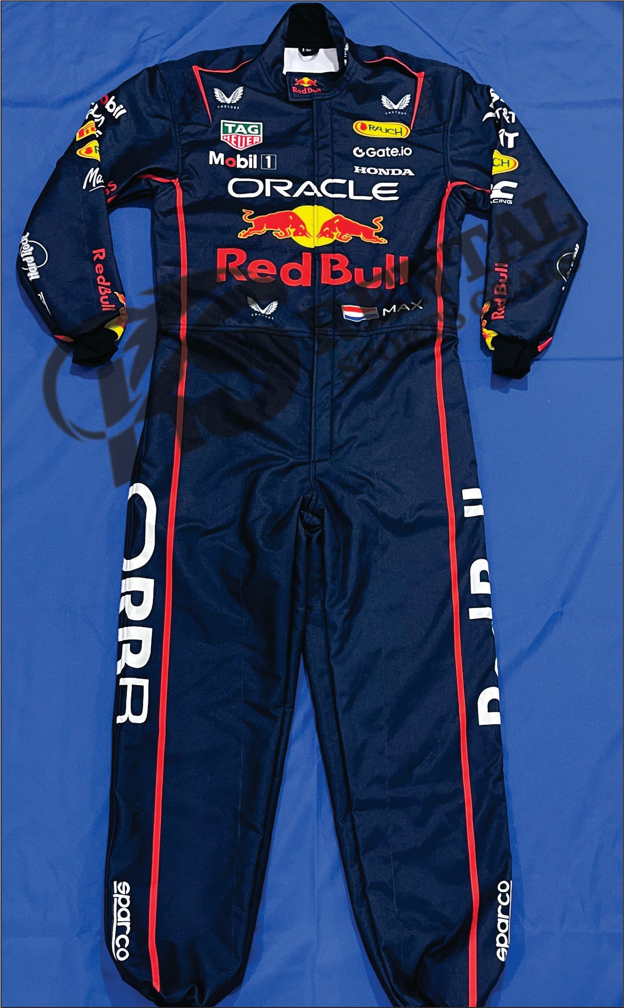Max Verstappen 2025 F1 Racing Suit Red Bull