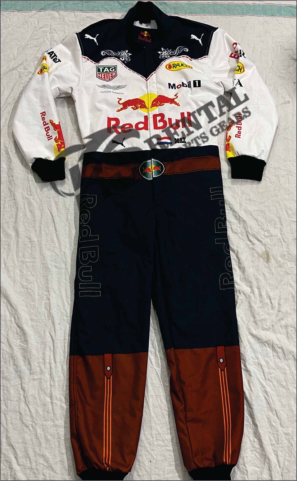 Max Verstappen cowboy Taxas F1 Racing suits