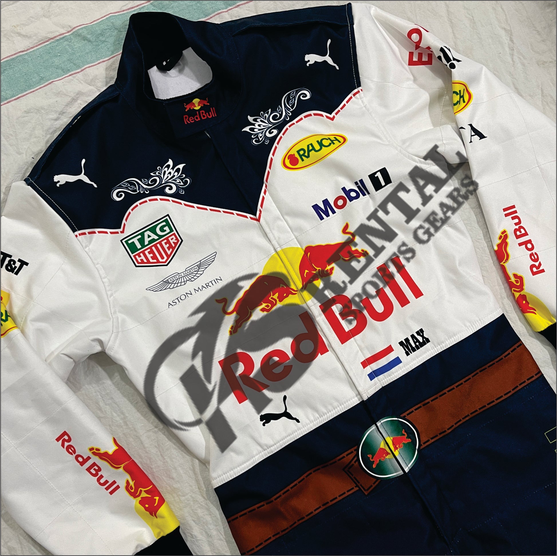 Max Verstappen cowboy Taxas F1 Racing suits