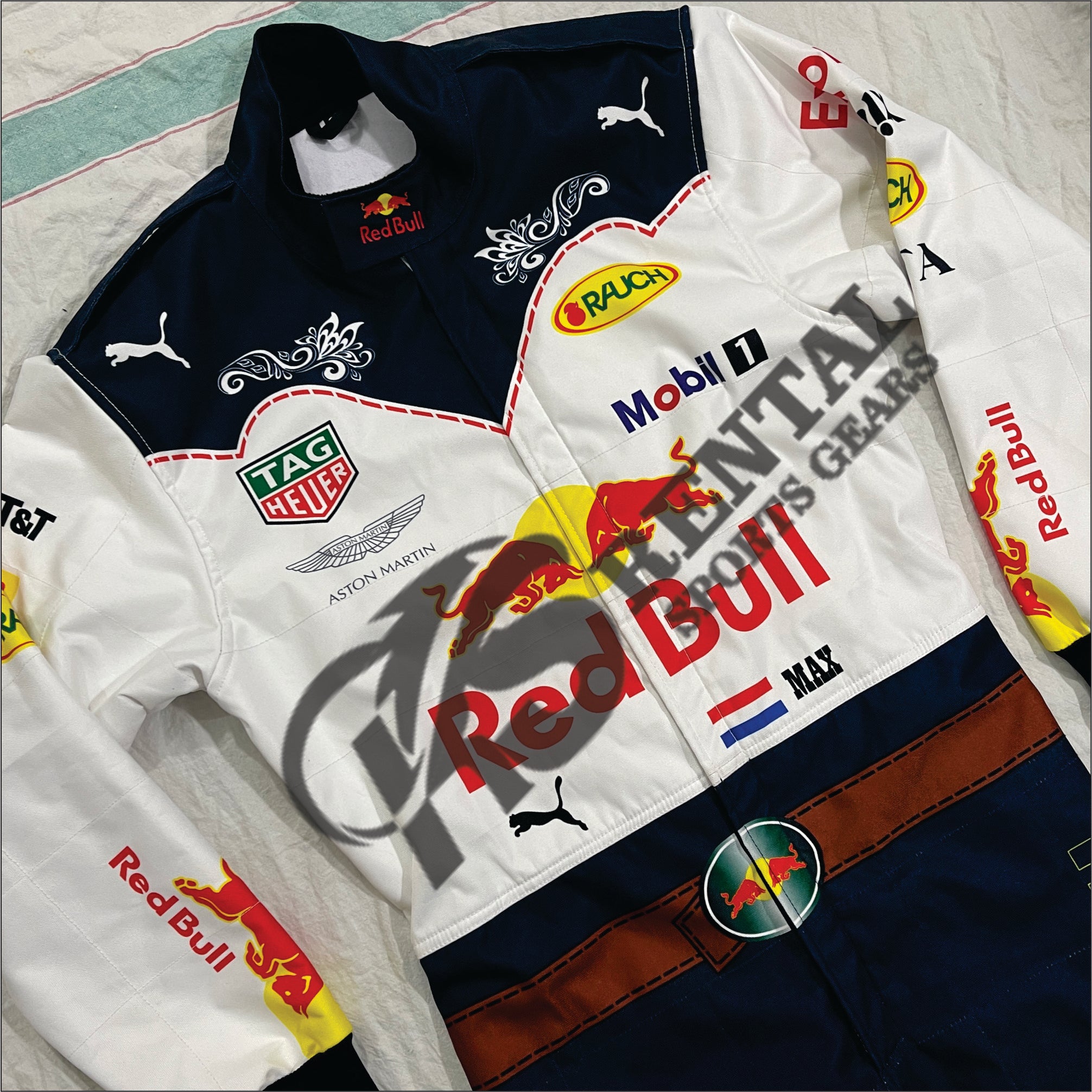 Max Verstappen cowboy Taxas F1 Racing suits