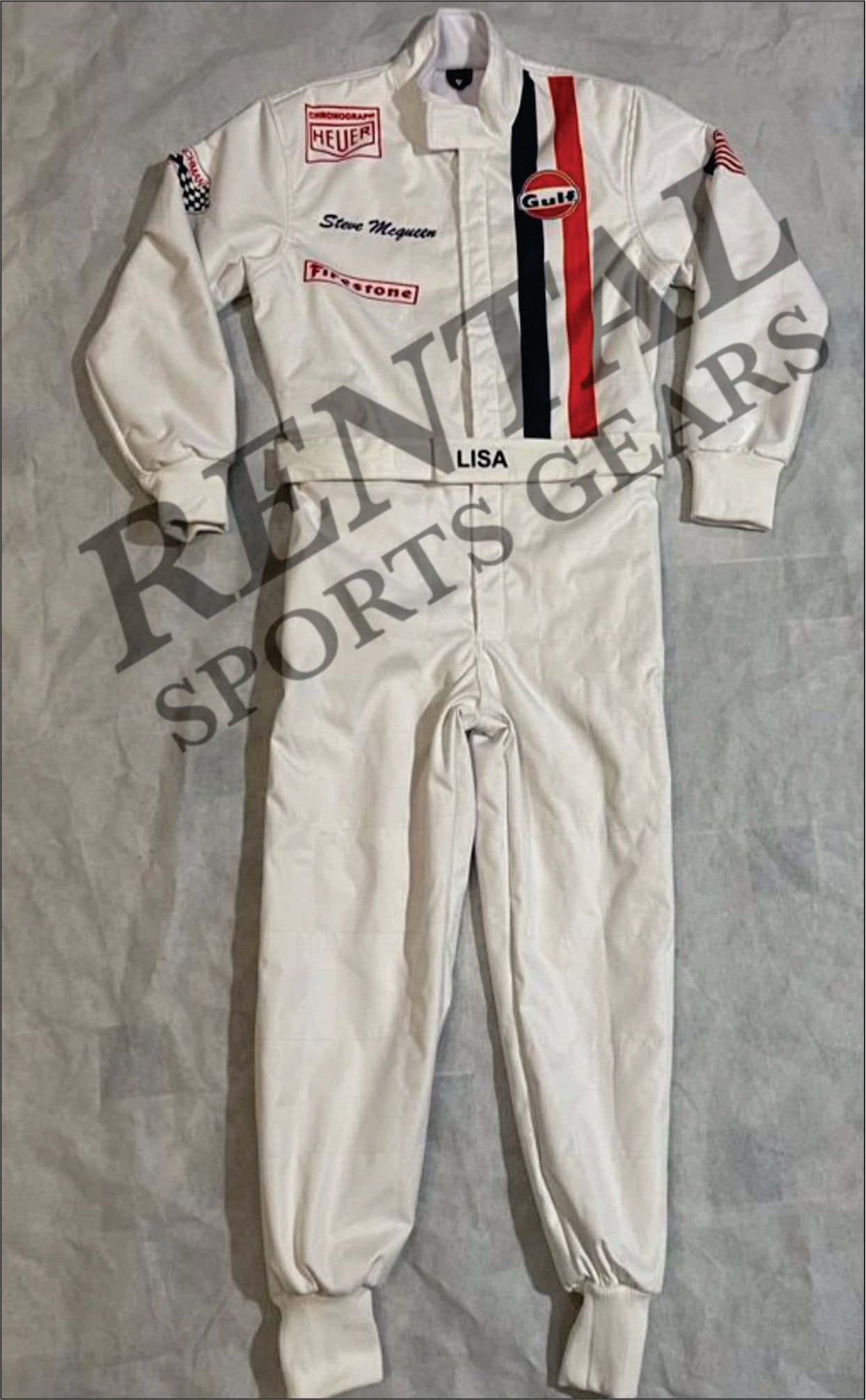 Michael Delaney Steve McQueen Le Mans 1971 F1 MOVIE Racing Suit