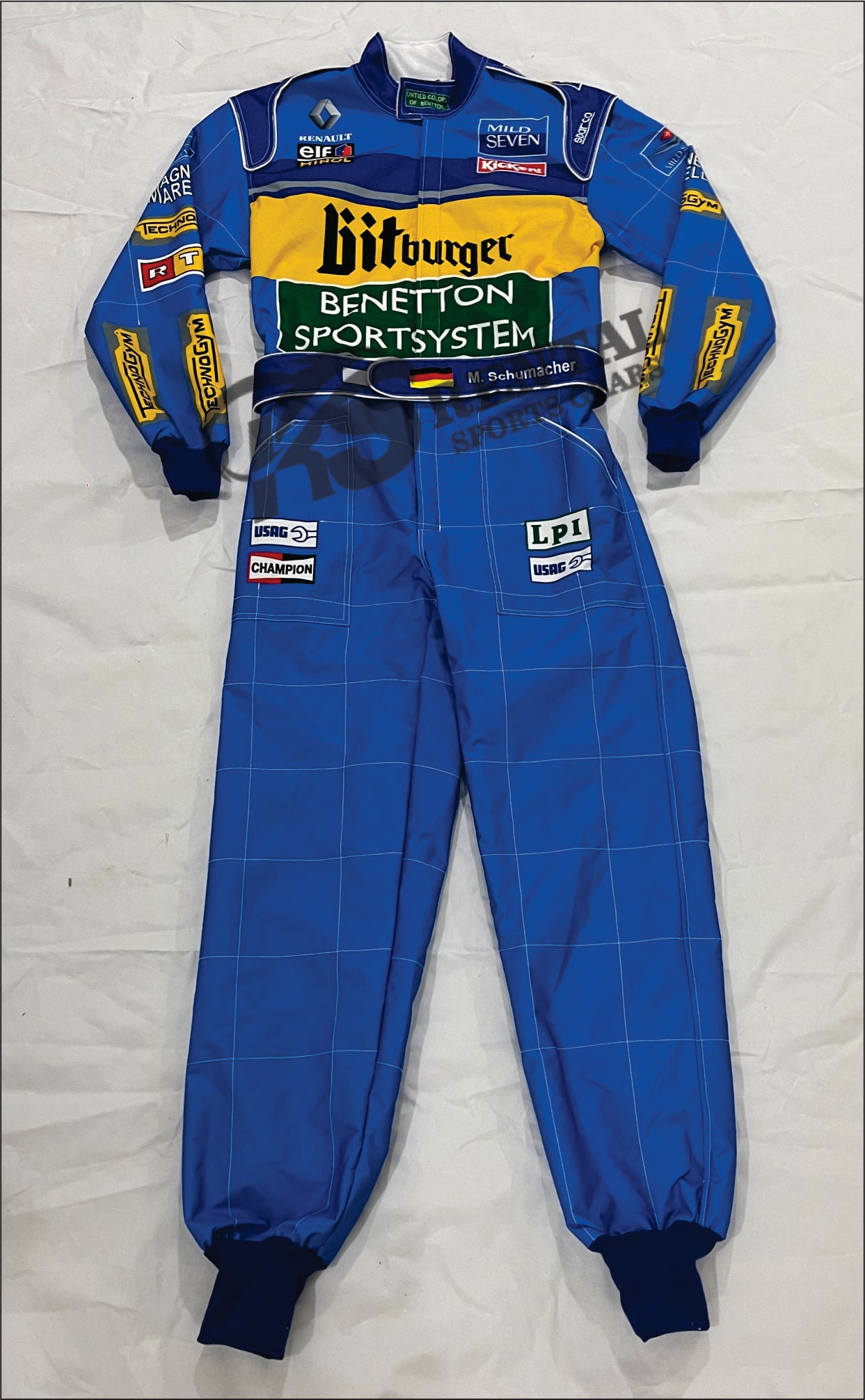 Michael Schumacher 1995 BitBurger F1 Racing Suit