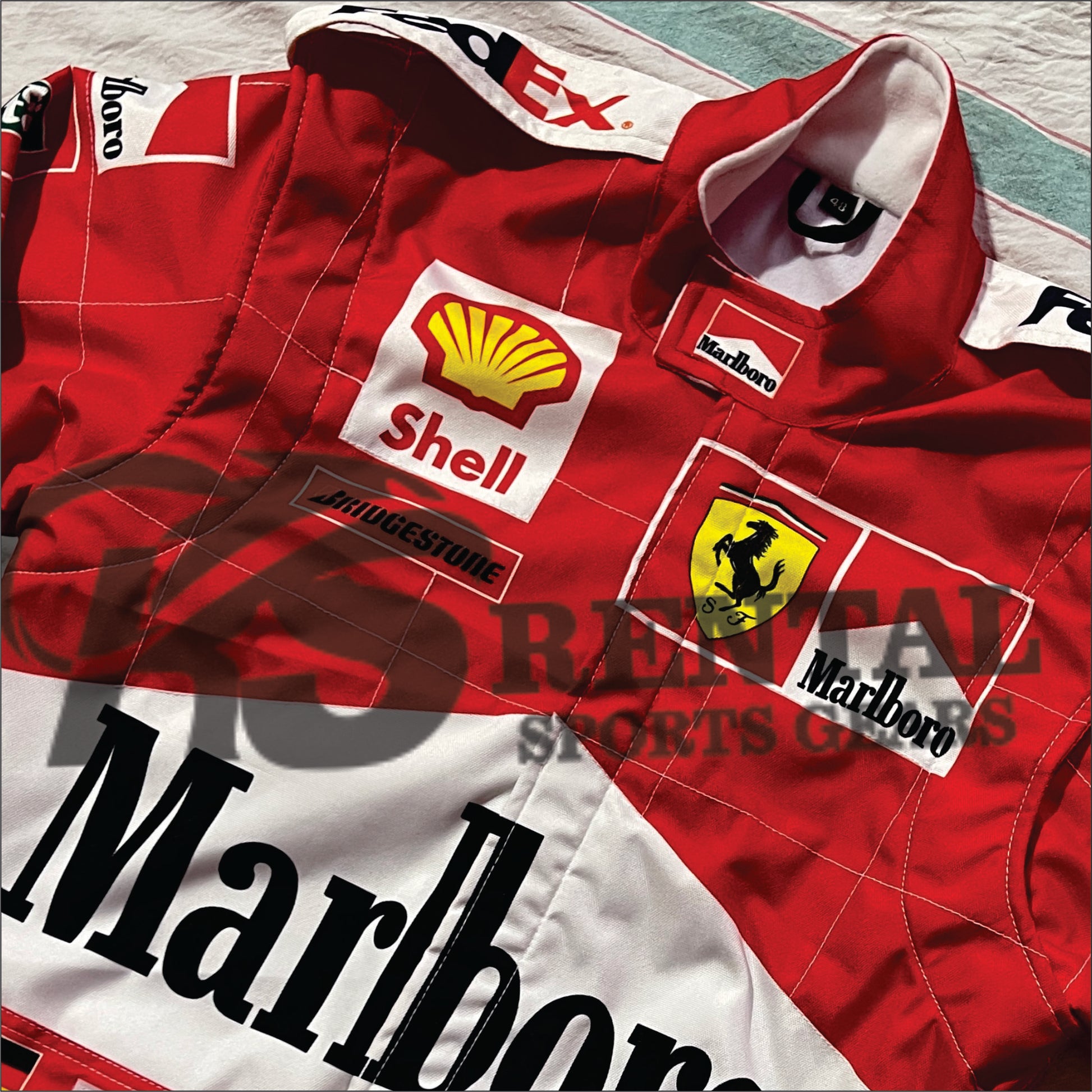 Michael Schumacher 2001 Ferrari F1 Racing Suit