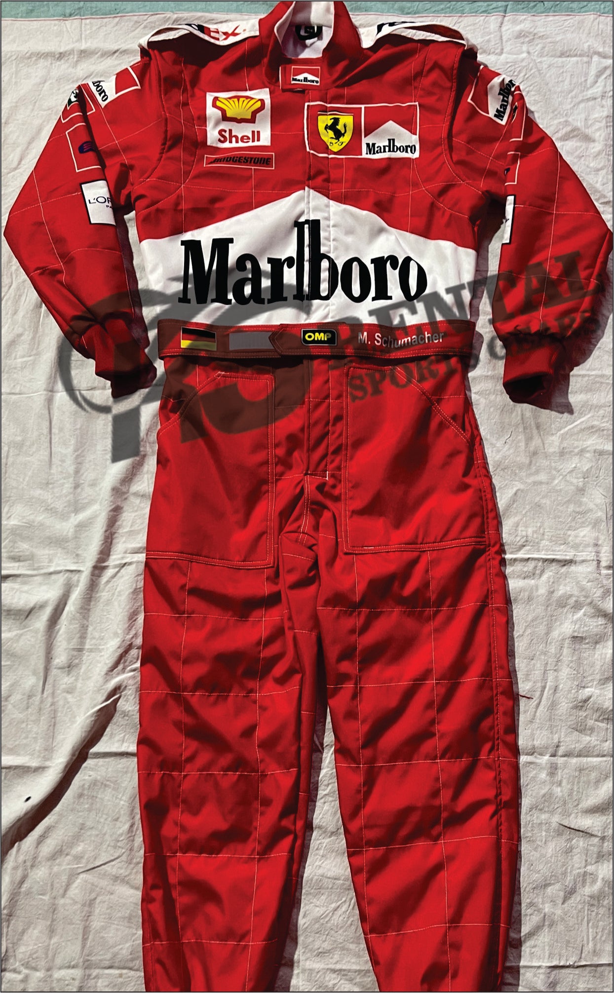 Michael Schumacher 2001 Ferrari F1 Racing Suit