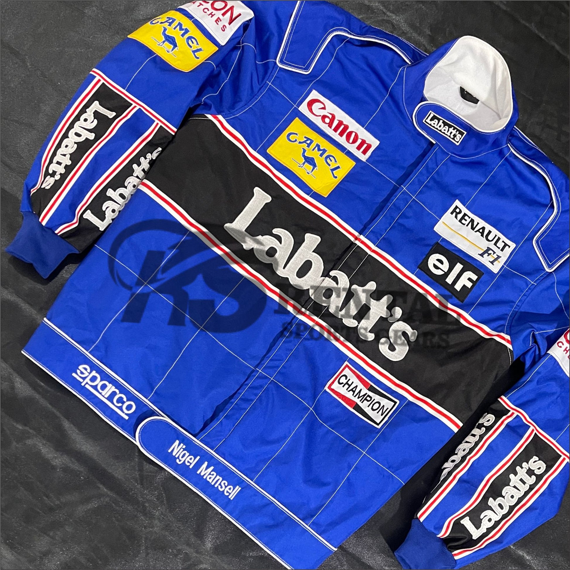 Nigel Mansell 1992 Sparco Jacket F1 Racing