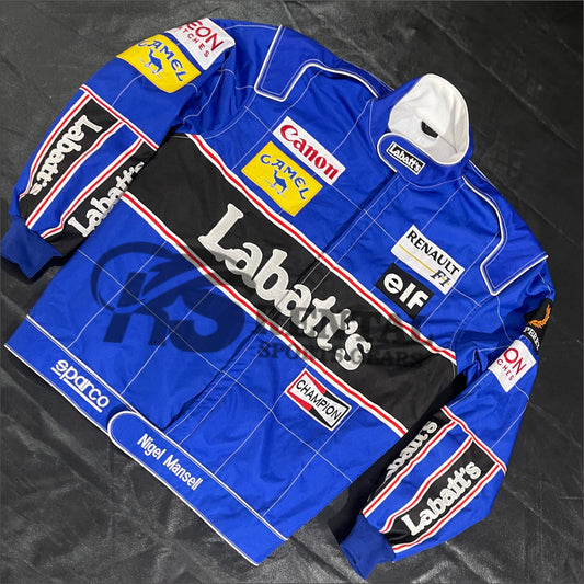 Nigel Mansell 1992 Sparco Jacket F1 Racing