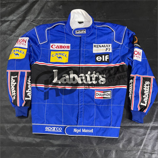Nigel Mansell 1992 Sparco Jacket F1 Racing